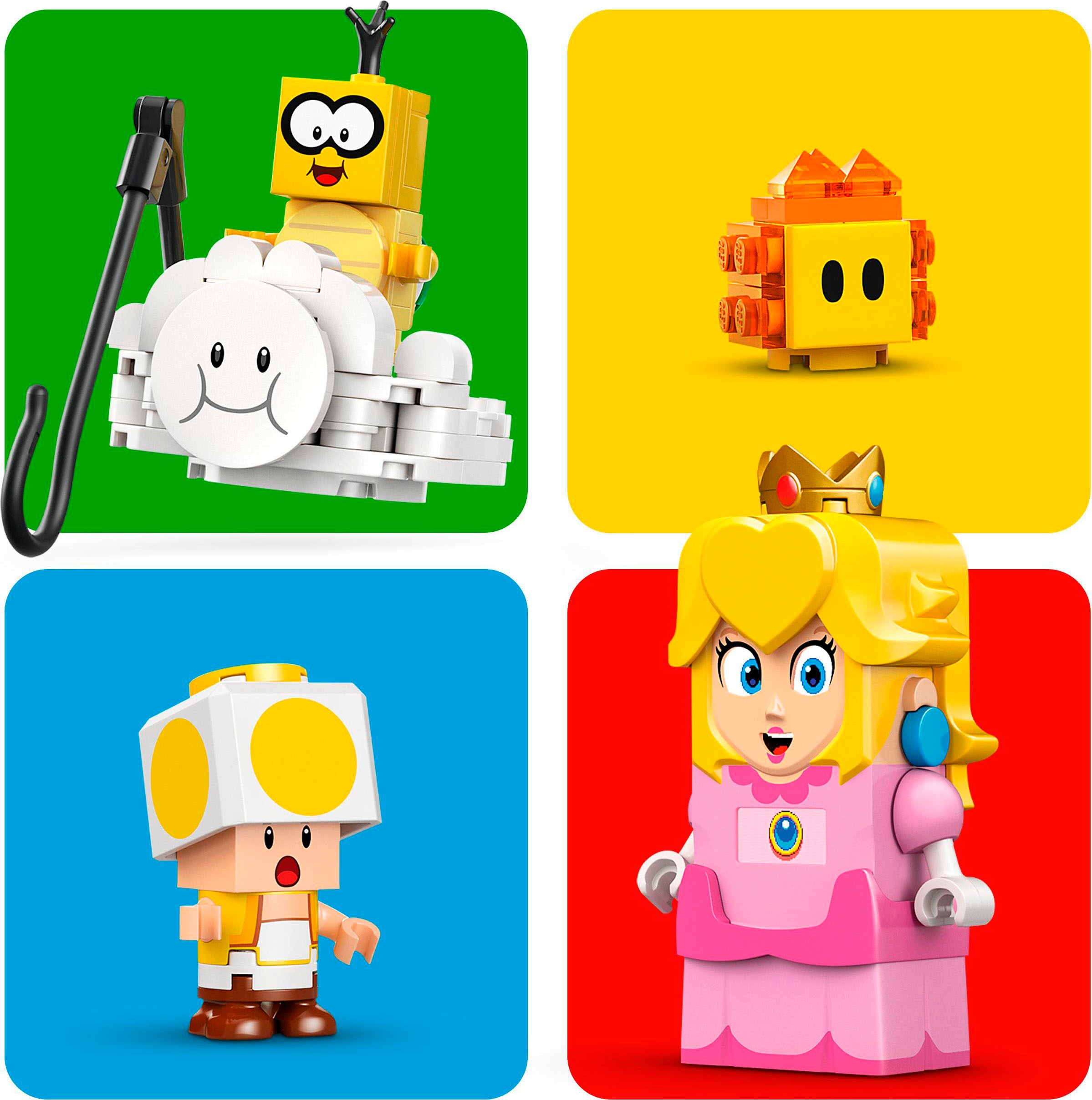 LEGO® Konstruktionsspielsteine »Abenteuer mit der interaktiven LEGO® Peach™ (71441), LEGO Super Mario«, (208 St.), Made in Europe