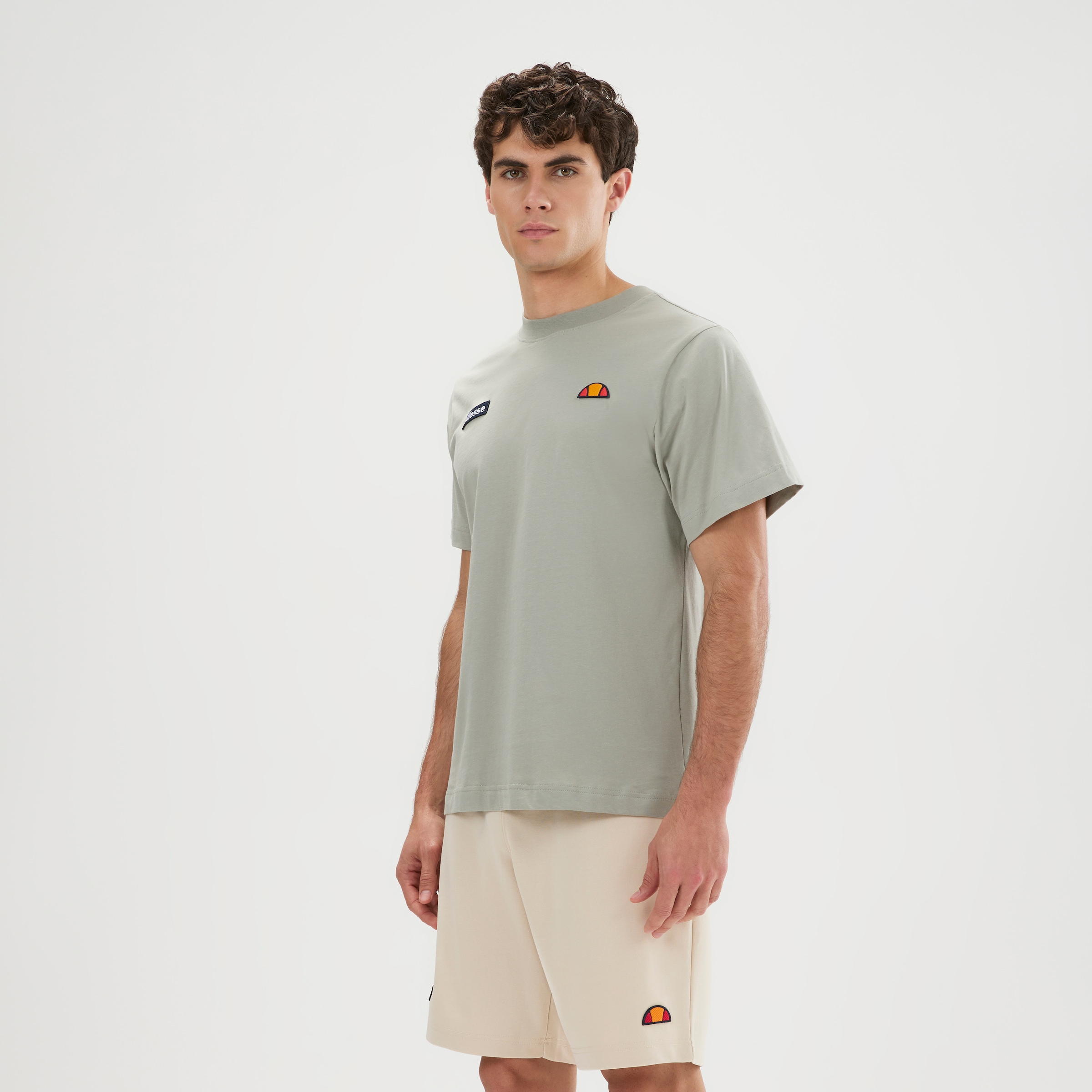 Ellesse T-Shirt »FLORAN TEE« mit Rundhalsausschnitt, Kurzarm-Design, aus Baumwolle, normale Länge