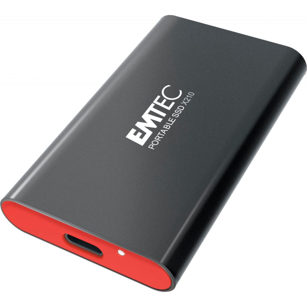 EMTEC externe SSD »X210 Elite Portable SSD 256GB«, Anschluss SATA III-USB 2.0-USB 3.2