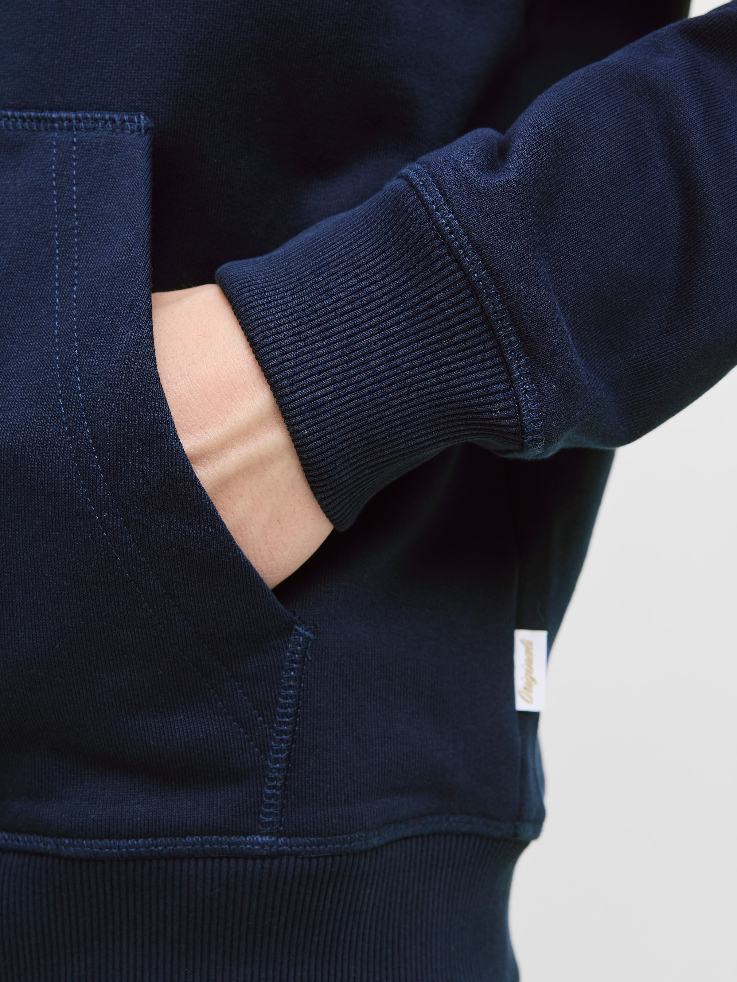 Jack & Jones Kapuzensweatshirt »JORNORREBRO EMB SWEAT ZIP HOOD NOOS«