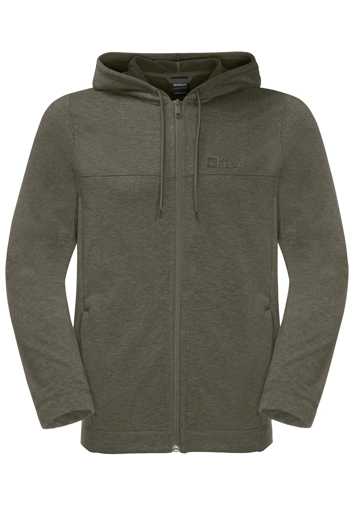 Jack Wolfskin Fleecejacke »WALDSEE HOODED JKT M«, mit Kapuze