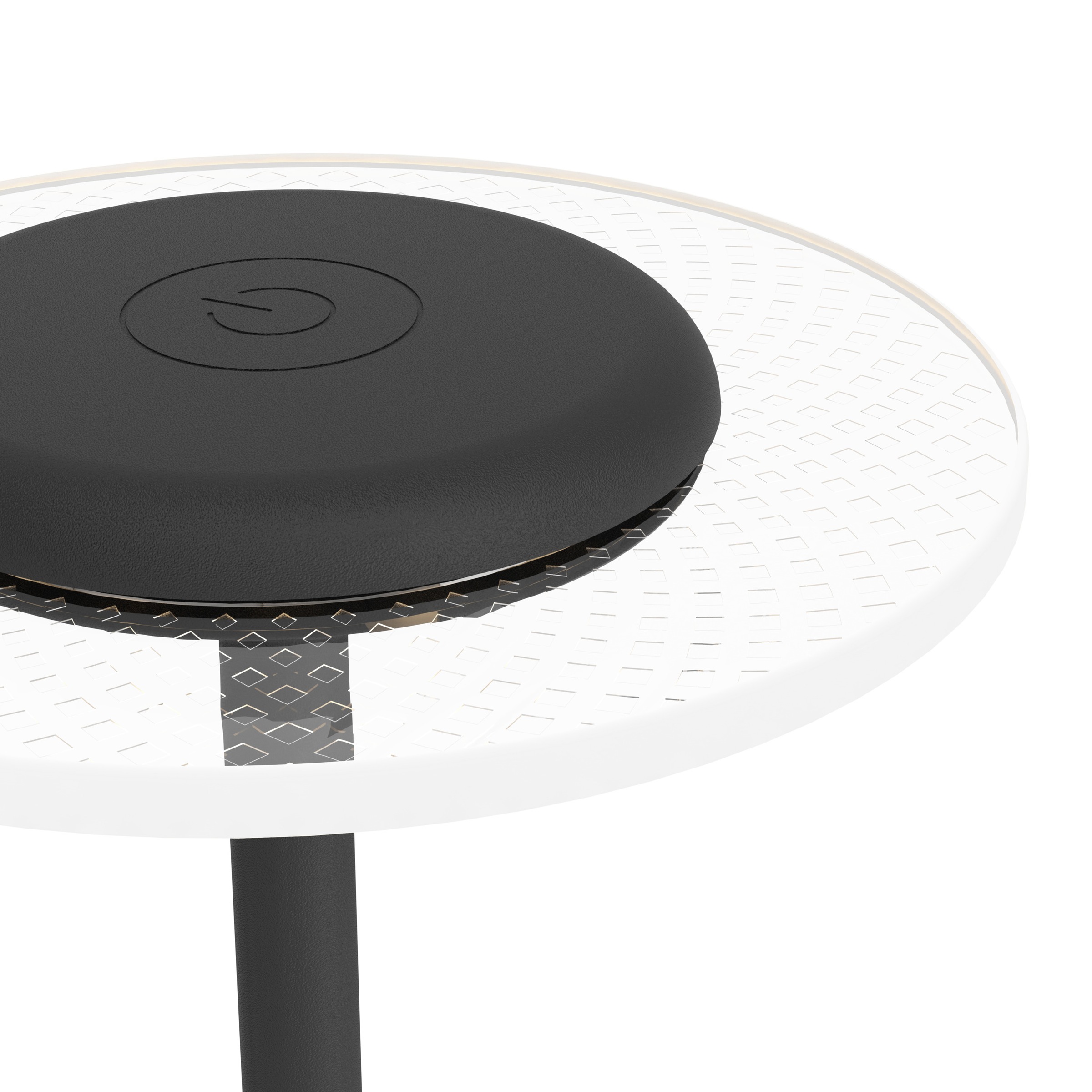 EGLO Tischleuchte »TREPELLA Tischlampe - Stahl - LED - 0,7W - IP20« LED-Modul 1 Stk. RGB | Warmweiß Nachttischlampe, Schreibtischleuchte, Leselampe, H29 x Ø13 cm