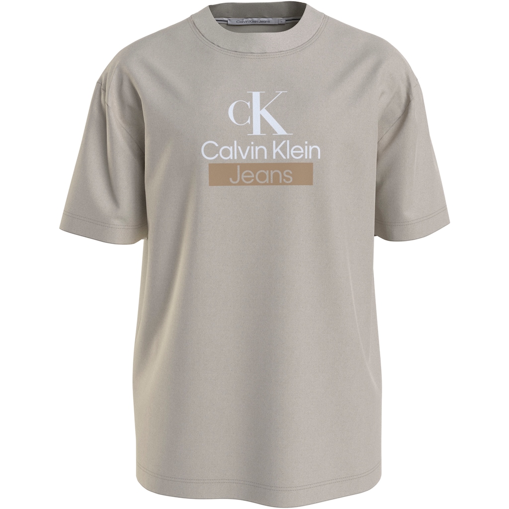 Calvin Klein Jeans Plus T-Shirt »PLUS ARCHIVAL STACKED TEE«