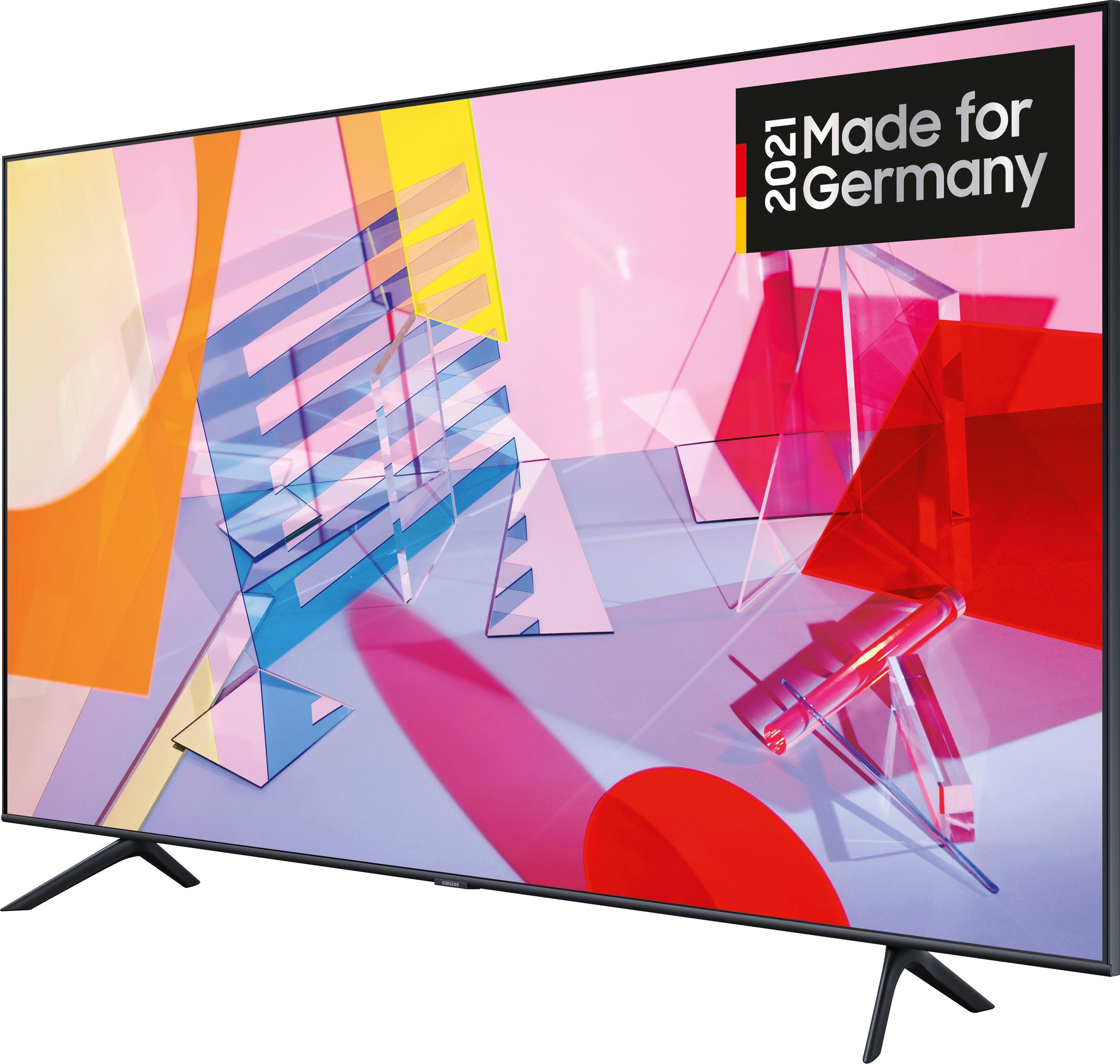 Samsung Gq65q60t Qled Fernseher 163 Cm 65 Zoll 4k Ultra Hd Smart Tv 3 Jahre Xxl Garantie Universal