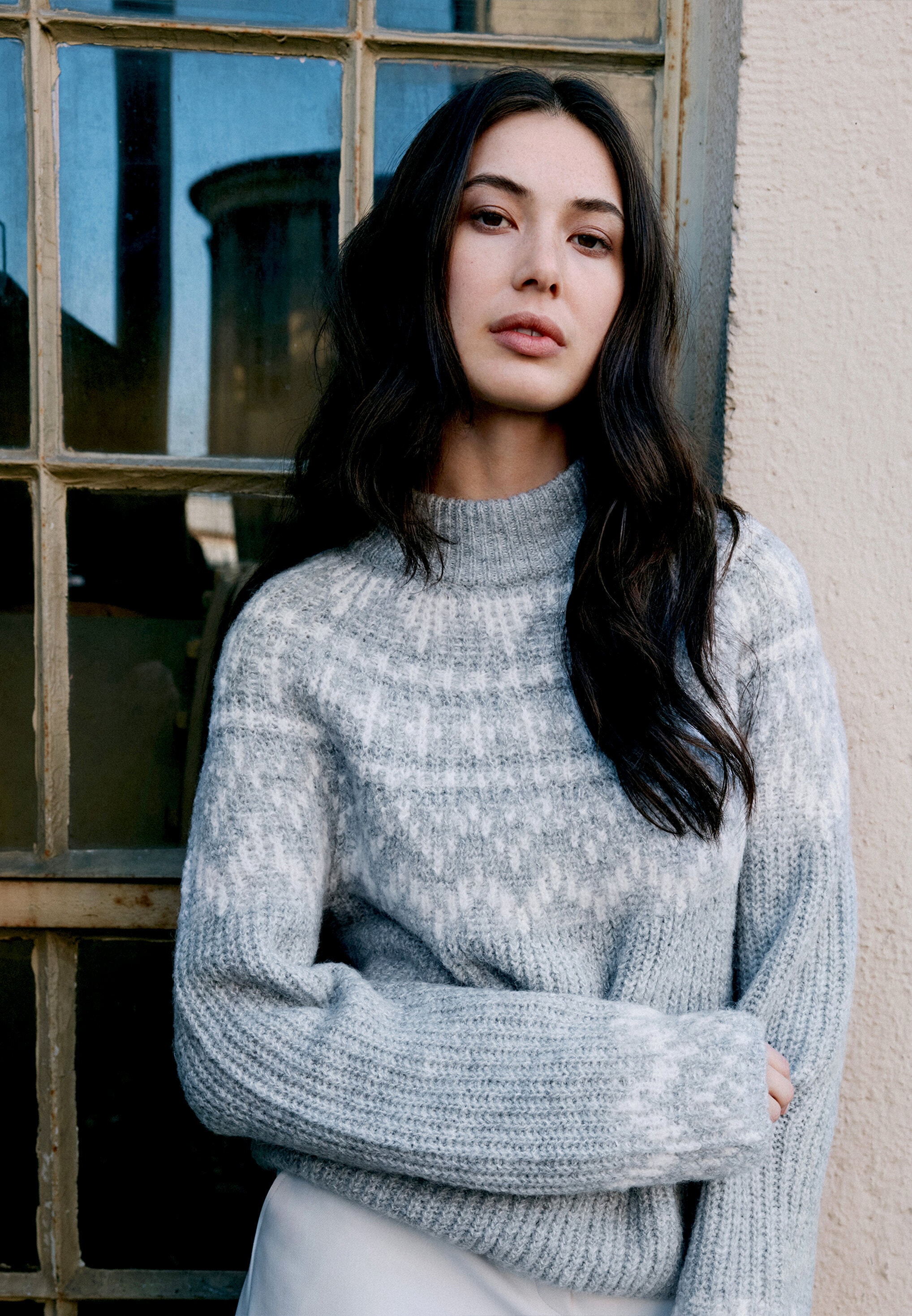 Betty&Co Strickpullover »Strickpullover mit Jacquard«