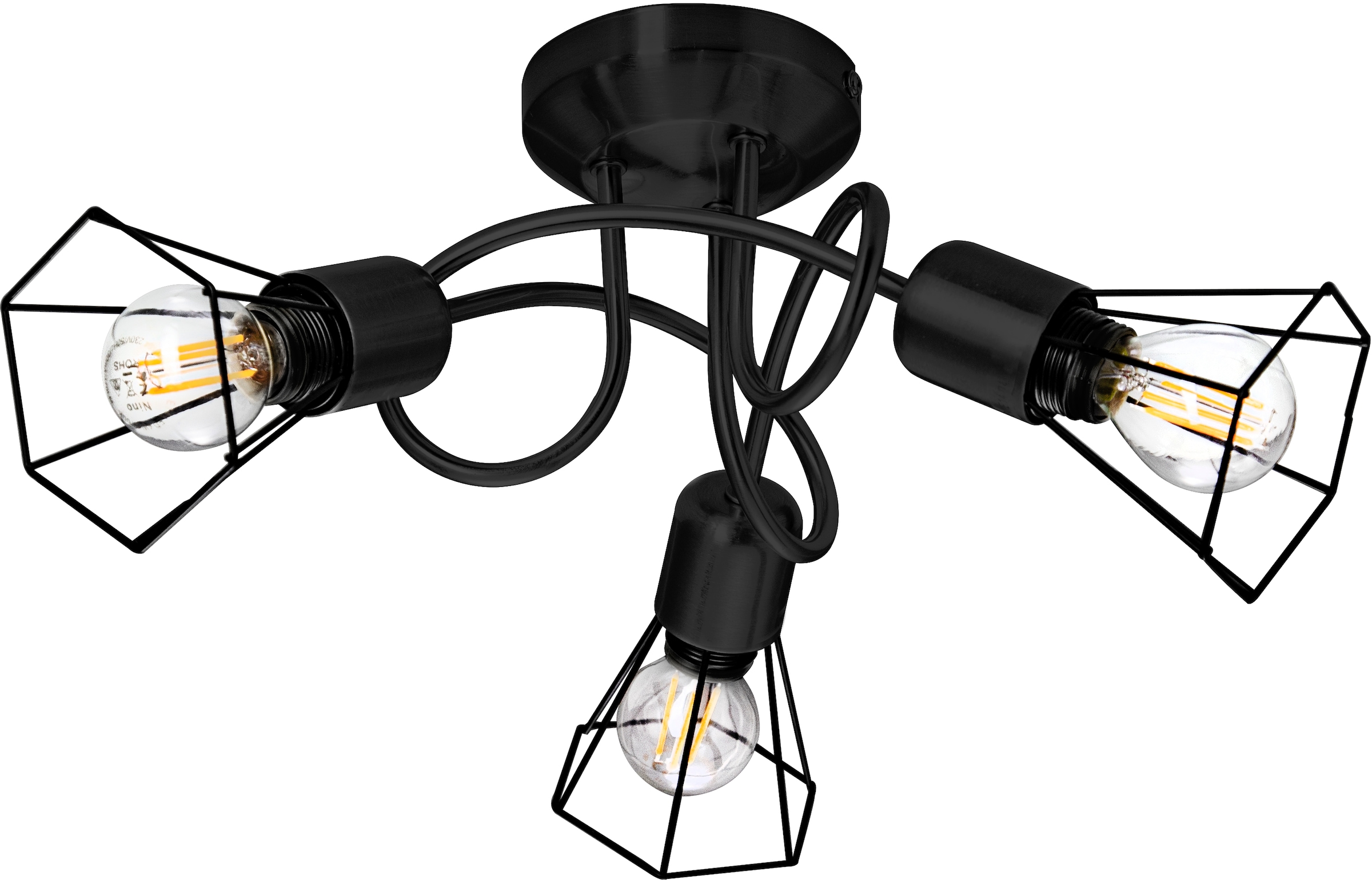 Deckenleuchte Jahren Garantie Deckenlampe XXL kaufen flammig-flammig, Nino 3 »Toni«, mit 3 | online Leuchten