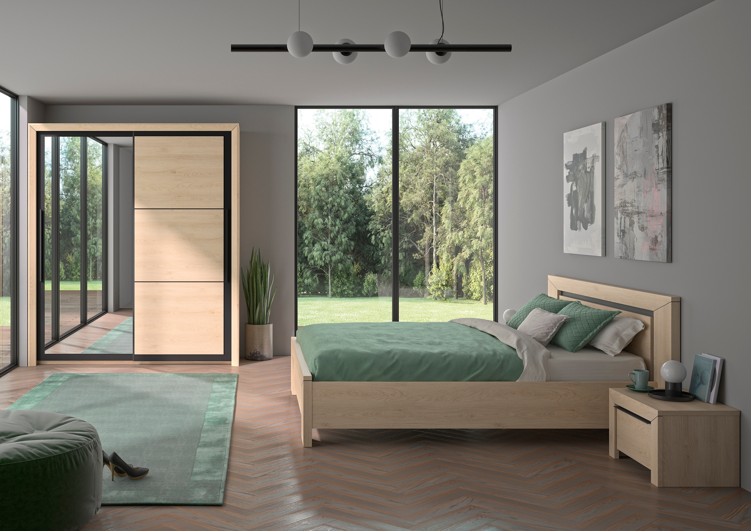 Gami Kleiderschrank »Kleiderschrank 2 Türen, Kinderkleiderschrank« In 2 Farben erhältlich