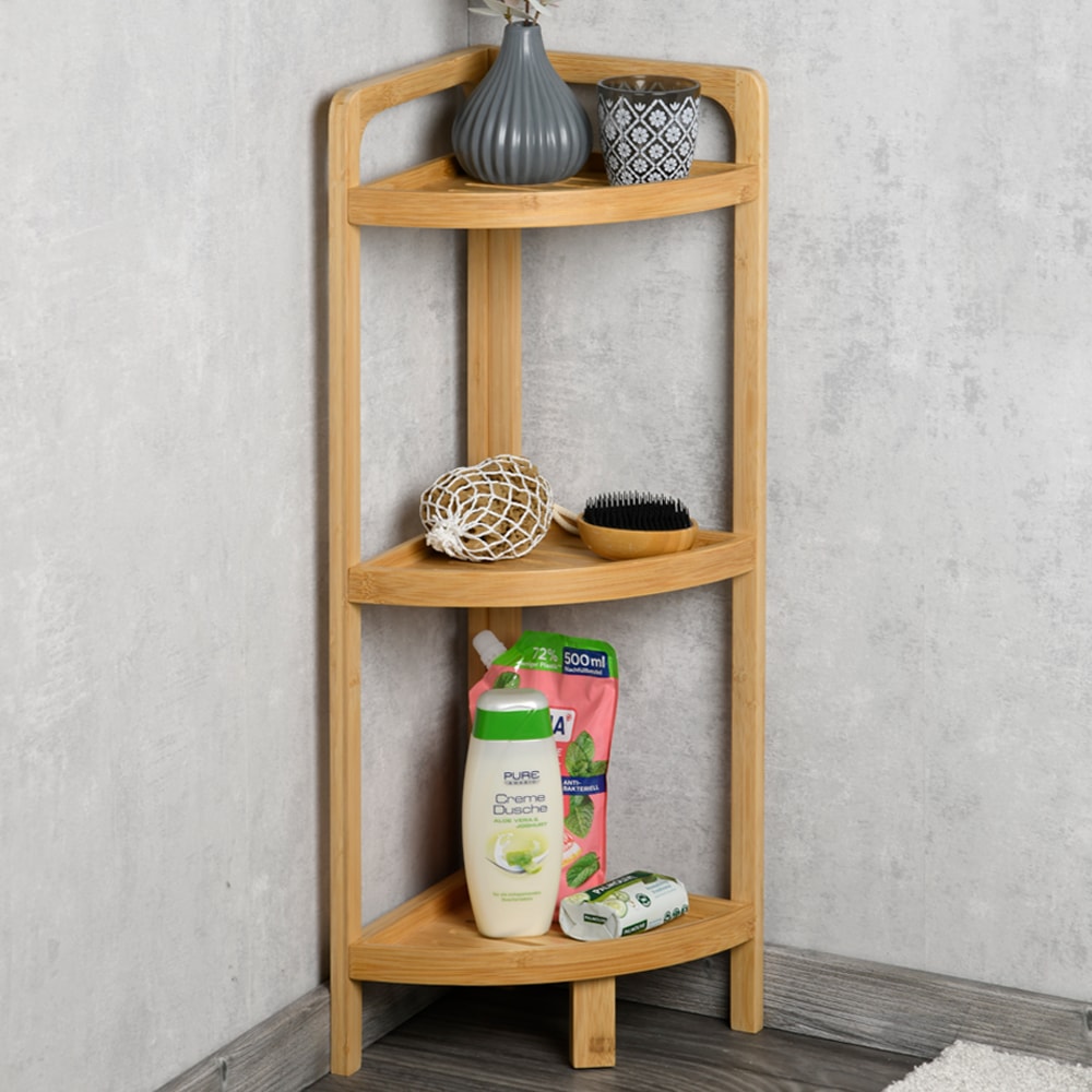 KESPER® Eckregal »Eck-Regal aus Bambus, FSC« 1 Stk. tlg. Höhe ca. 70 cm