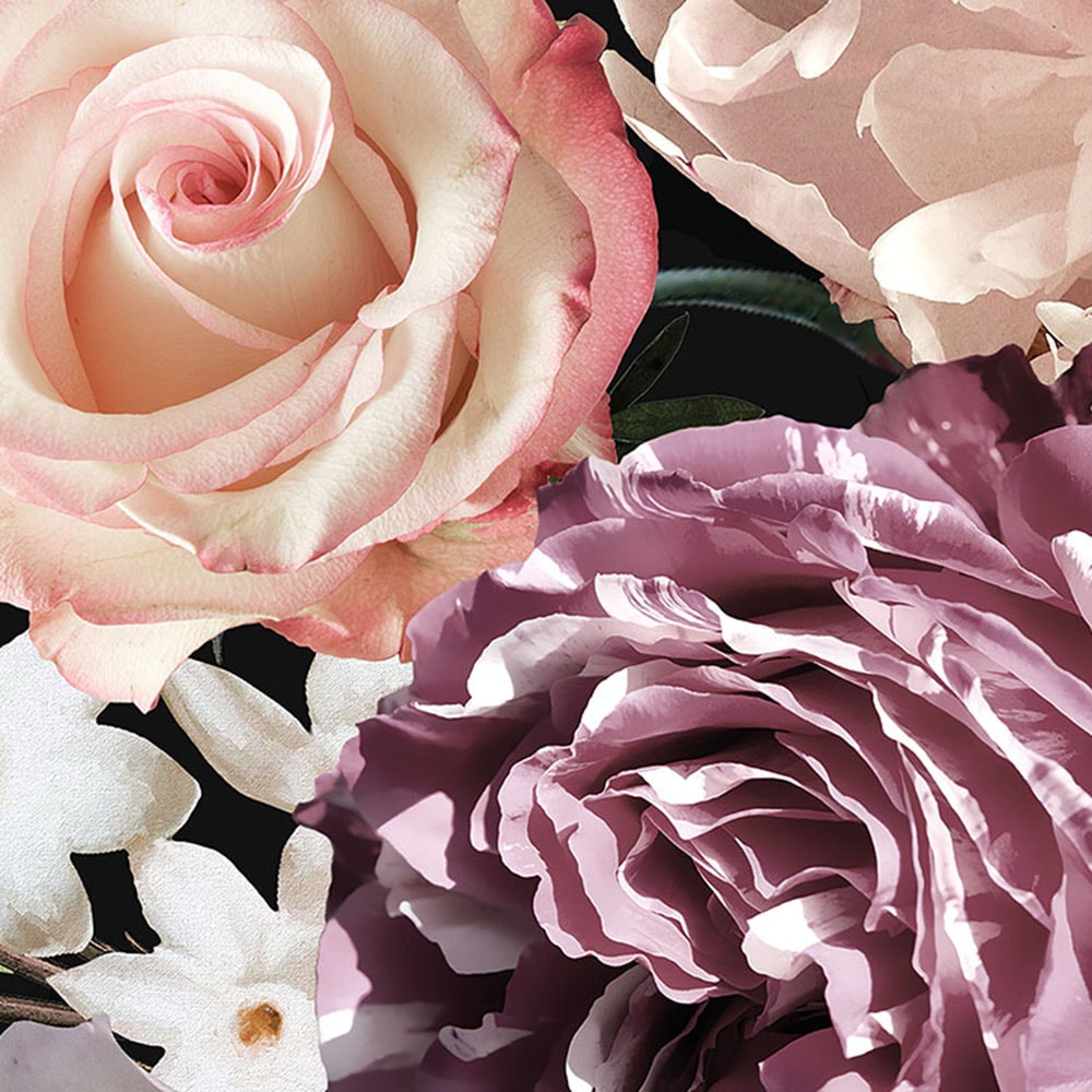 Komar Fototapete »Enchanted Flowers« Motiv | bedruckt glatt