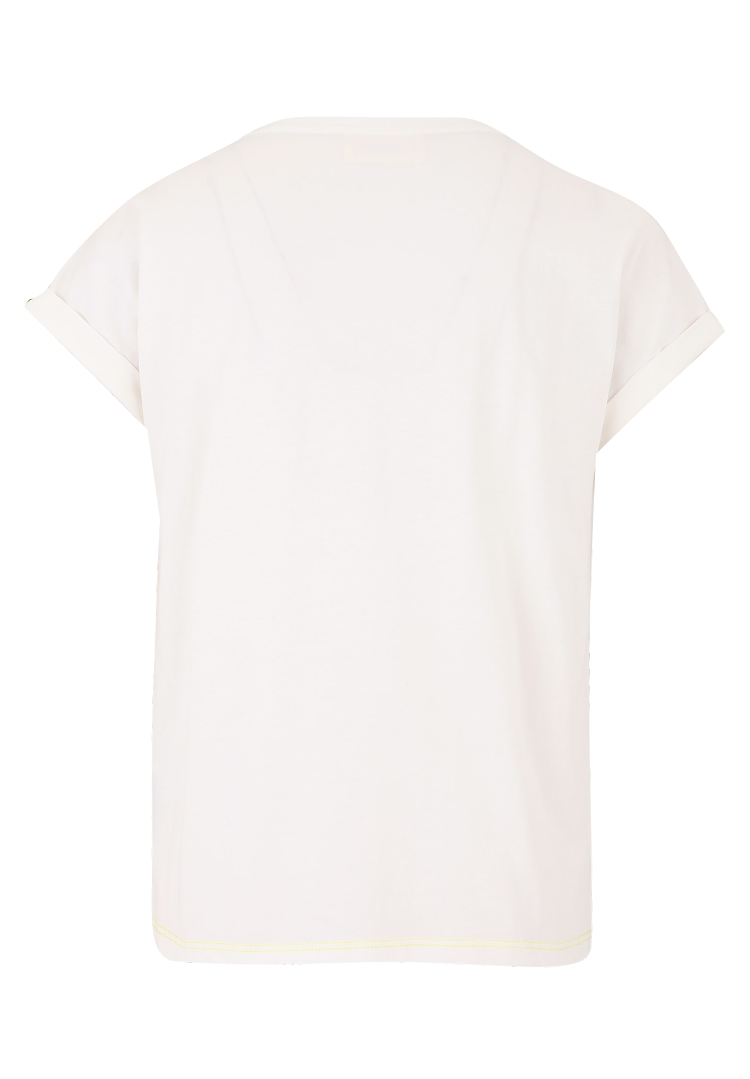 Cartoon Kurzarmshirt »Baumwollshirt mit Ärmelaufschlag«