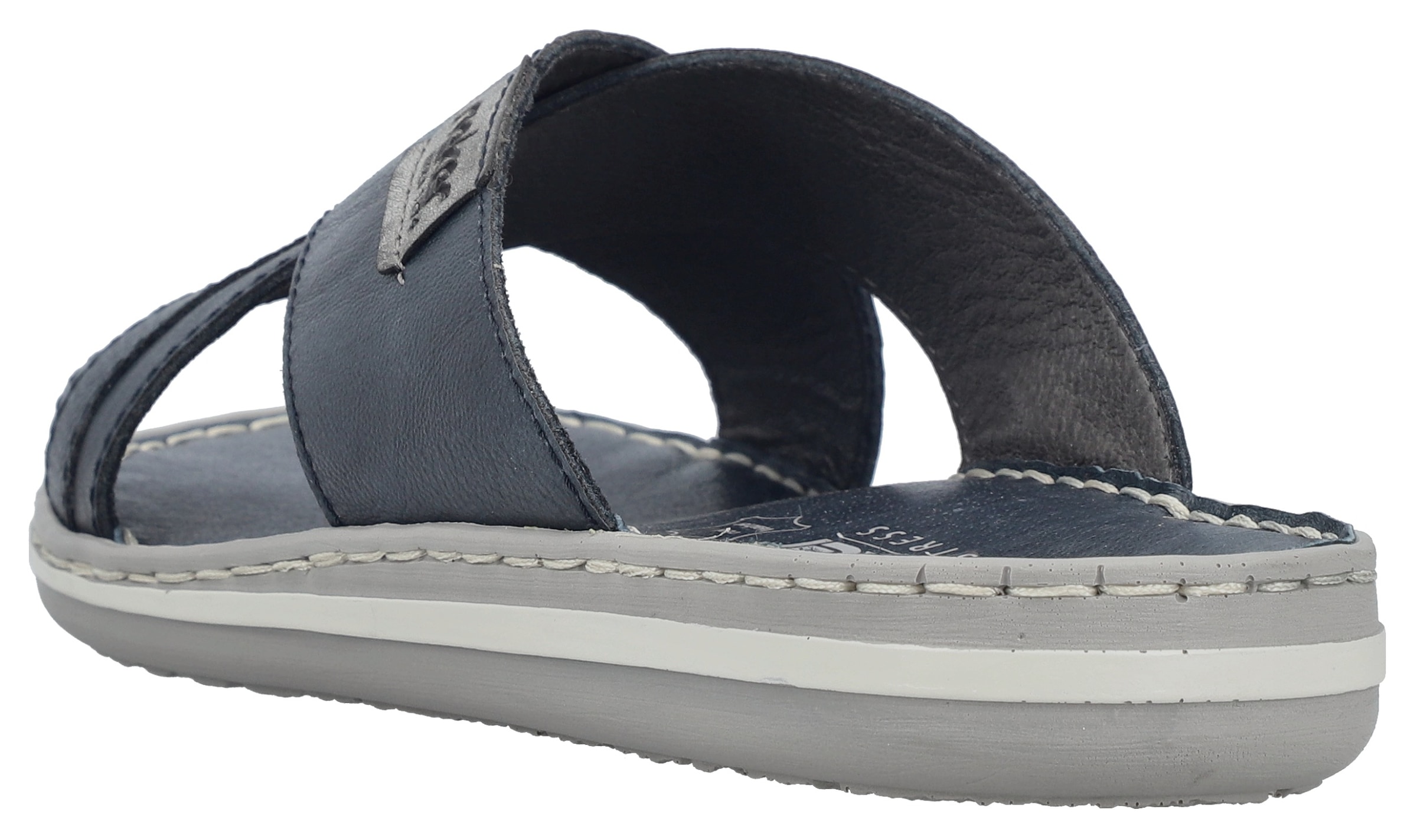Rieker Pantolette  Sommerschuh, Strandschuh, Schlappen, Hausschuh mit Label