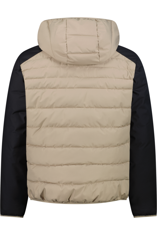 CMP Steppjacke »MAN JACKET SNAPS HOOD« mit Kapuze mit abnehmbarer Kapuze, aus Polyester