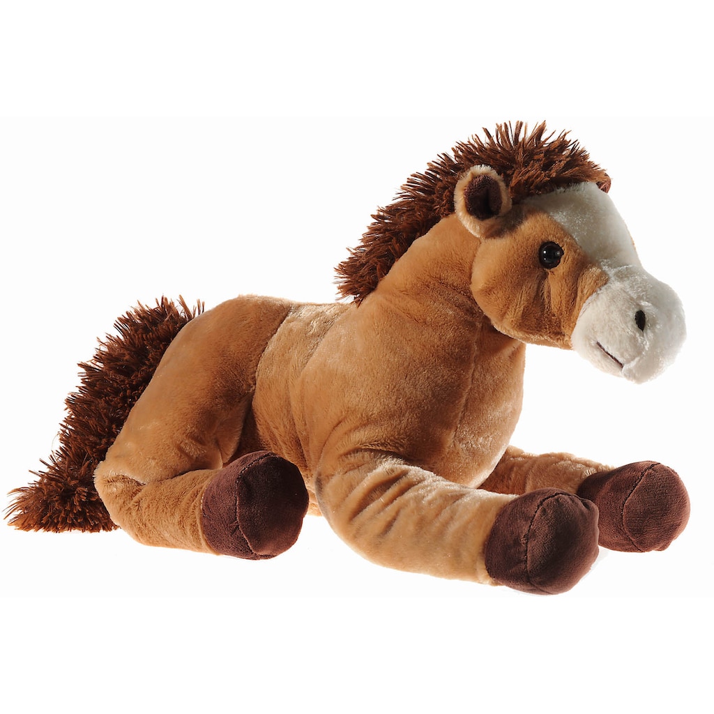 Heunec® Kuscheltier »Pferd liegend 62 cm braun«
