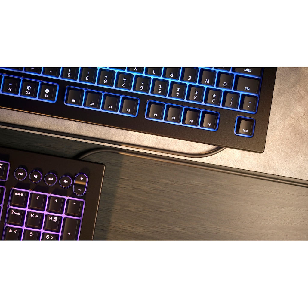 RAZER Gaming-Tastatur »Cynosa V2 - German Layout«, (Fn-Tasten-Ziffernblock)