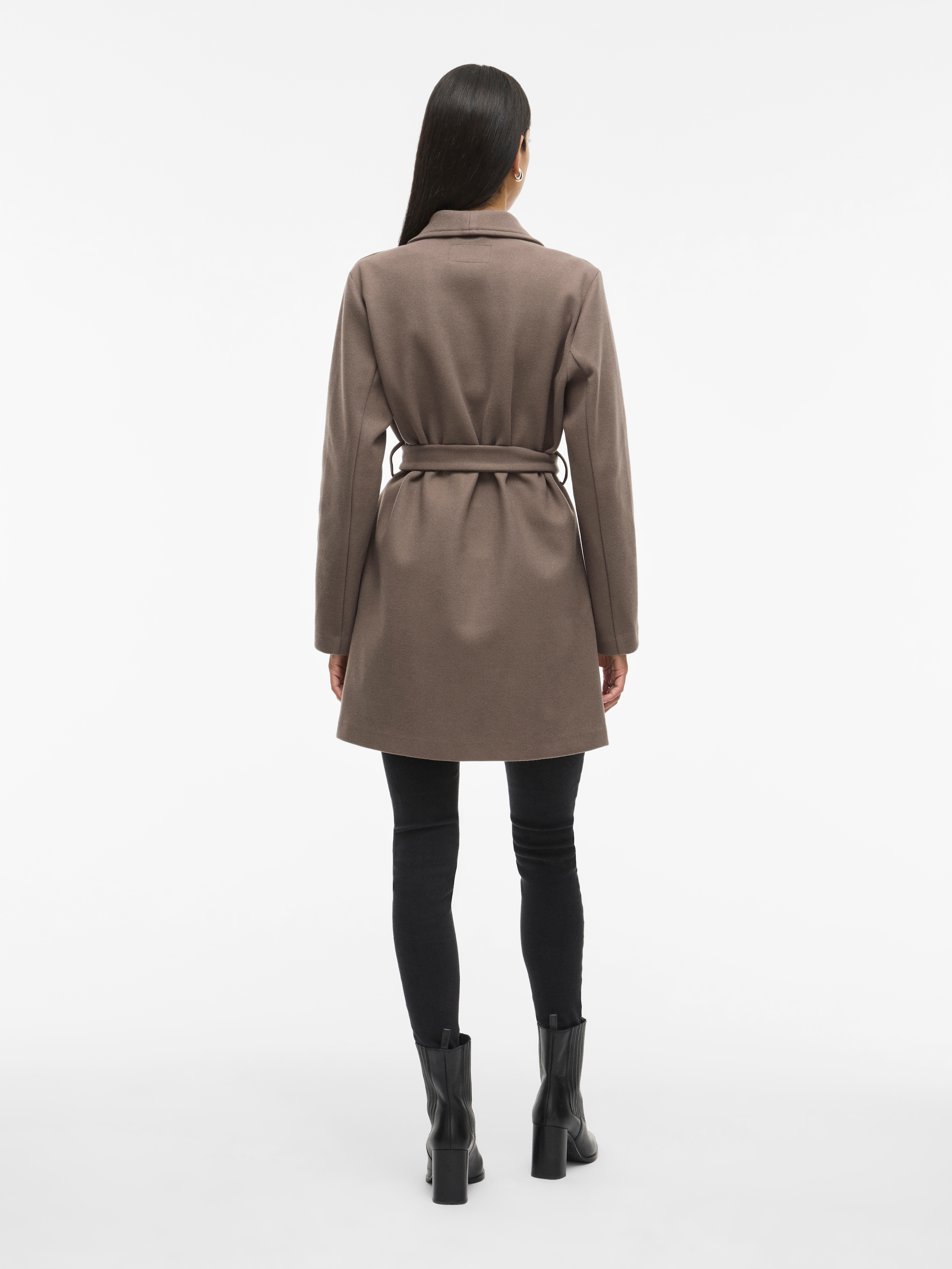 Vila Kurzmantel »VICOOLEY COLLAR BELT COAT - NOOS«