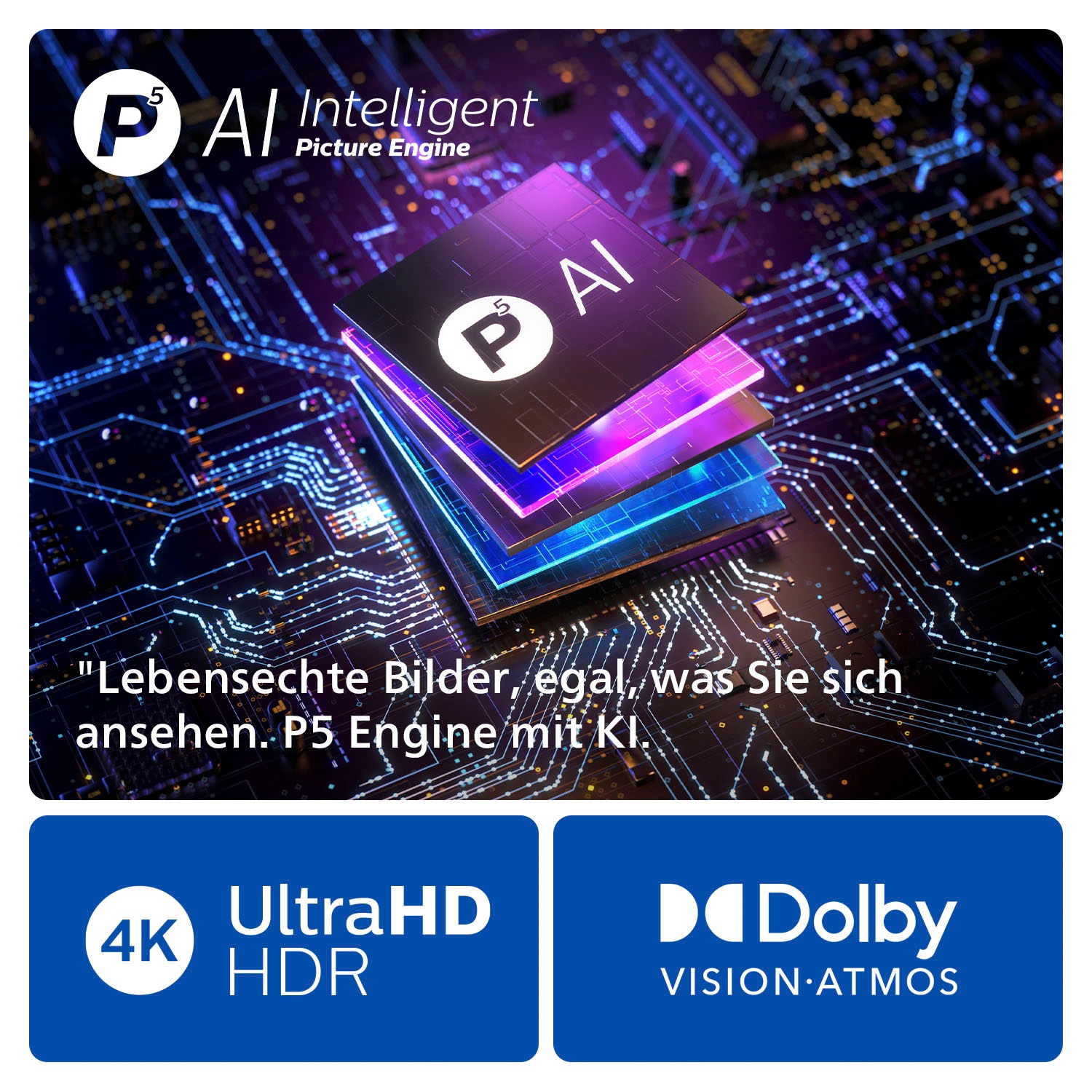 Philips OLED-Fernseher »55OLED909/12«, 138 cm/55 Zoll, 4K Ultra HD, Google TV-Smart-TV