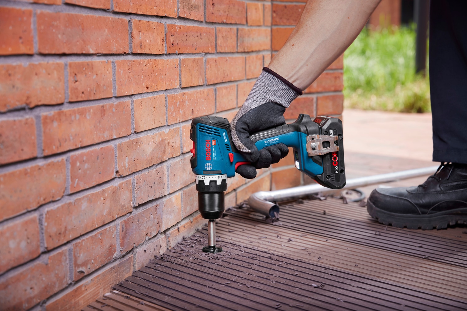 Bosch Professional Akku-Bohrschrauber »»GSR 18V-65««, ohne Akku, ohne Ladegerät