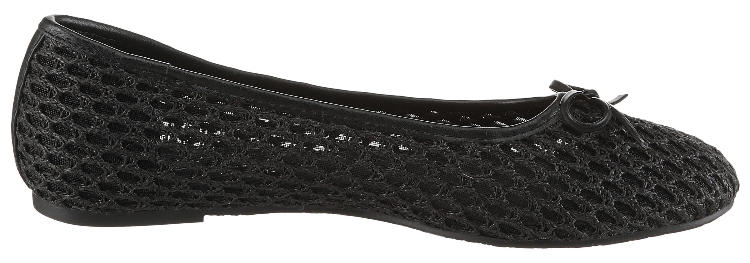 Aniston SHOES Ballerina  Loafer, Slipper, Schlupfschuh mit kleiner Schleife- NEUE KOLLEKTION