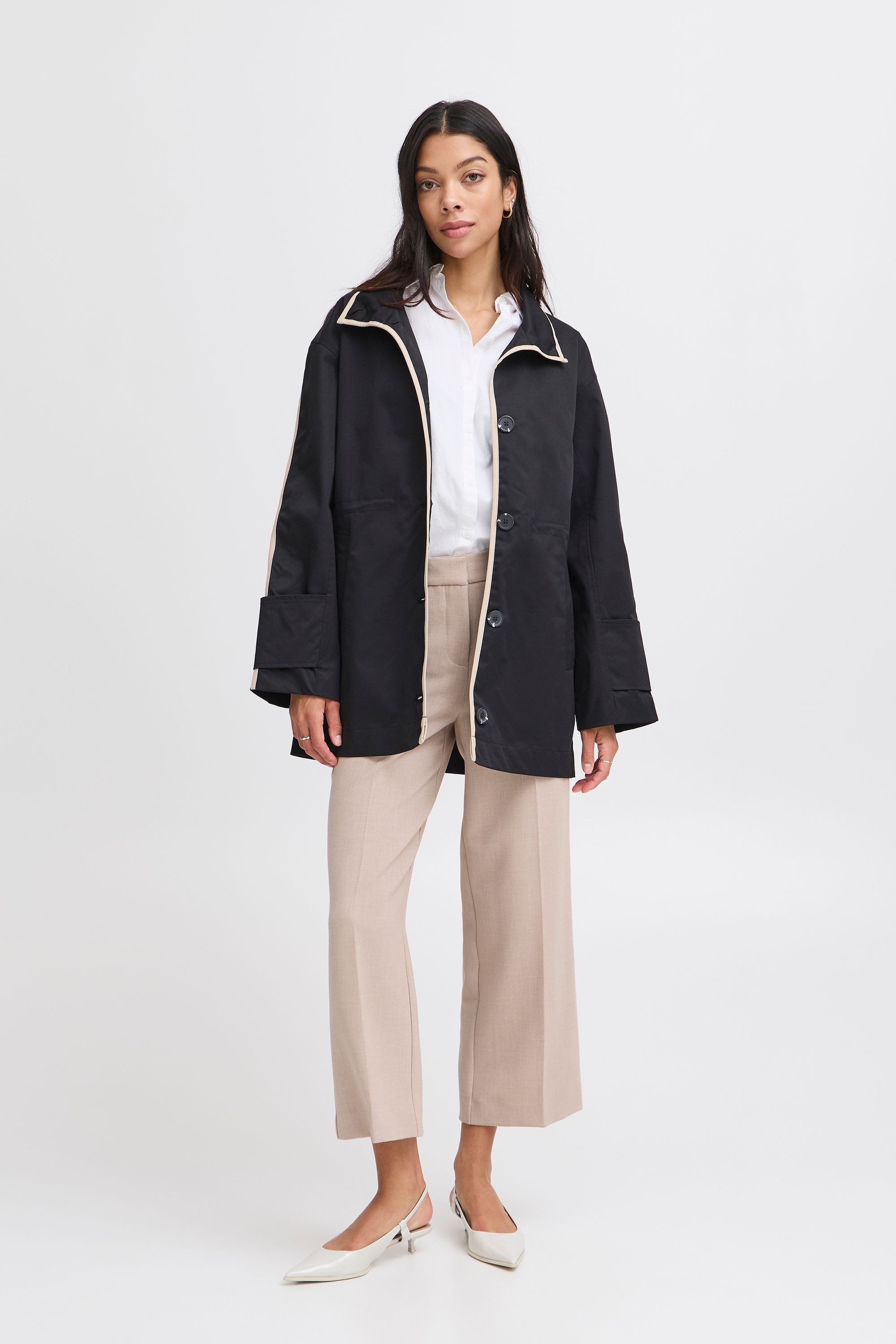b.young Outdoorjacke »Outdoorjacke BYAMONA PARKA«, ohne Kapuze
