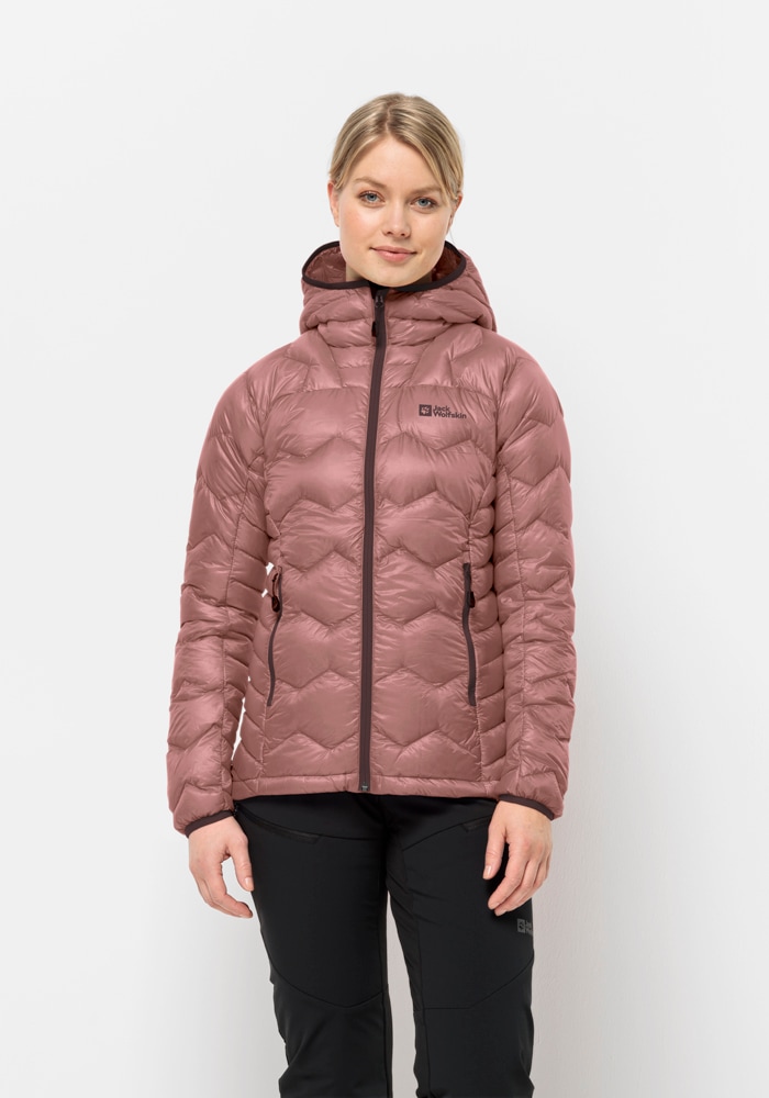 Jack Wolfskin Daunenjacke »ALPSPITZE DOWN HOODY W«, mit Kapuze