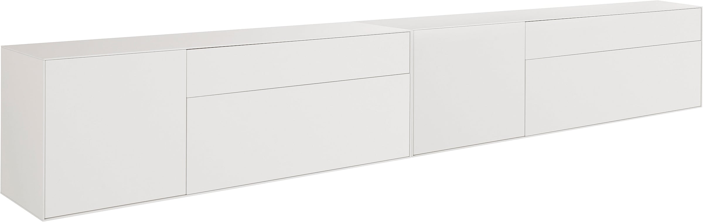LeGer Home by Lena Gercke Lowboard »Essentials«, (2 St.), Breite: 334cm, MDF