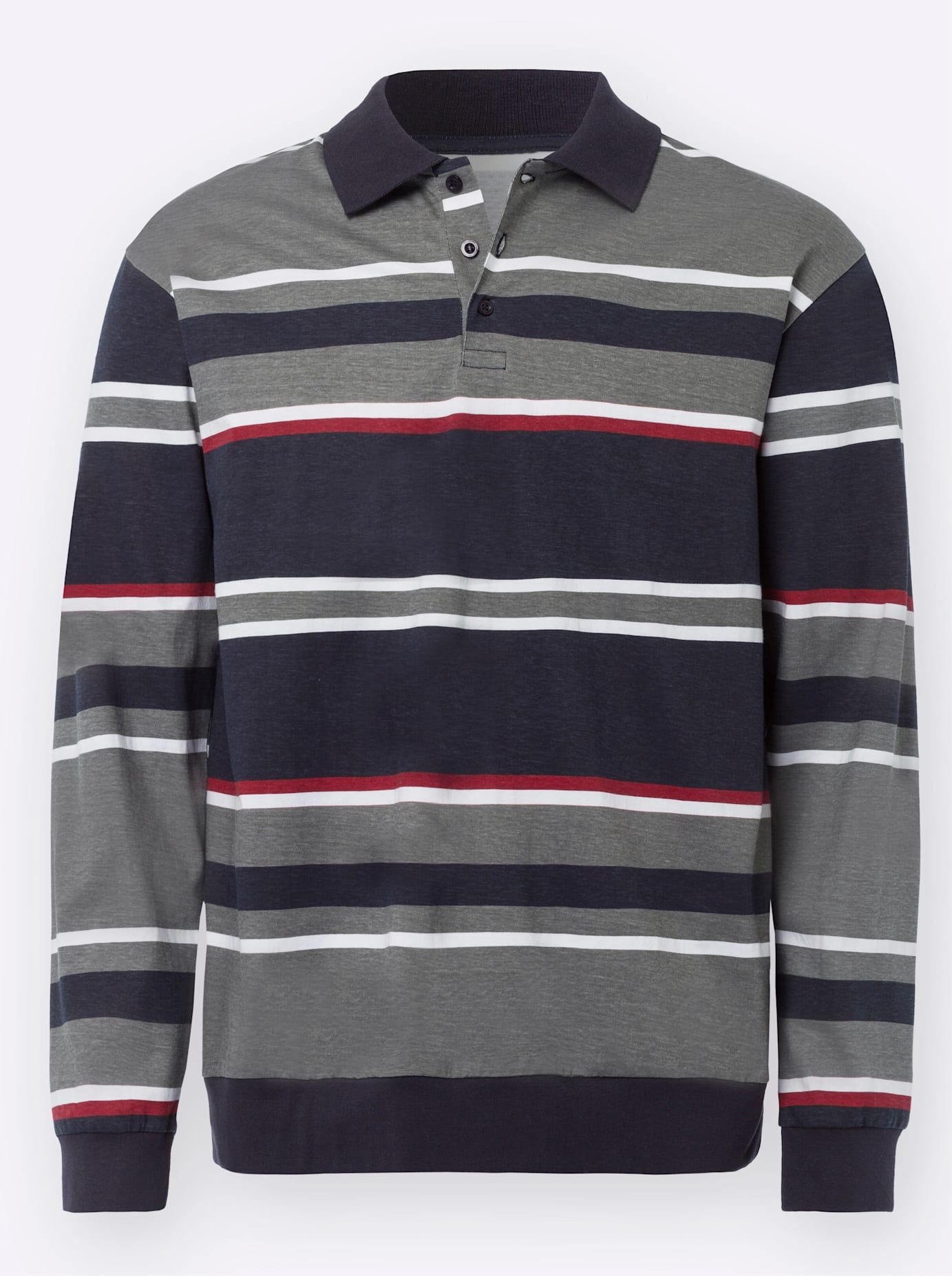 Classic Langarm-Poloshirt »Poloshirt«, (1 tlg.)