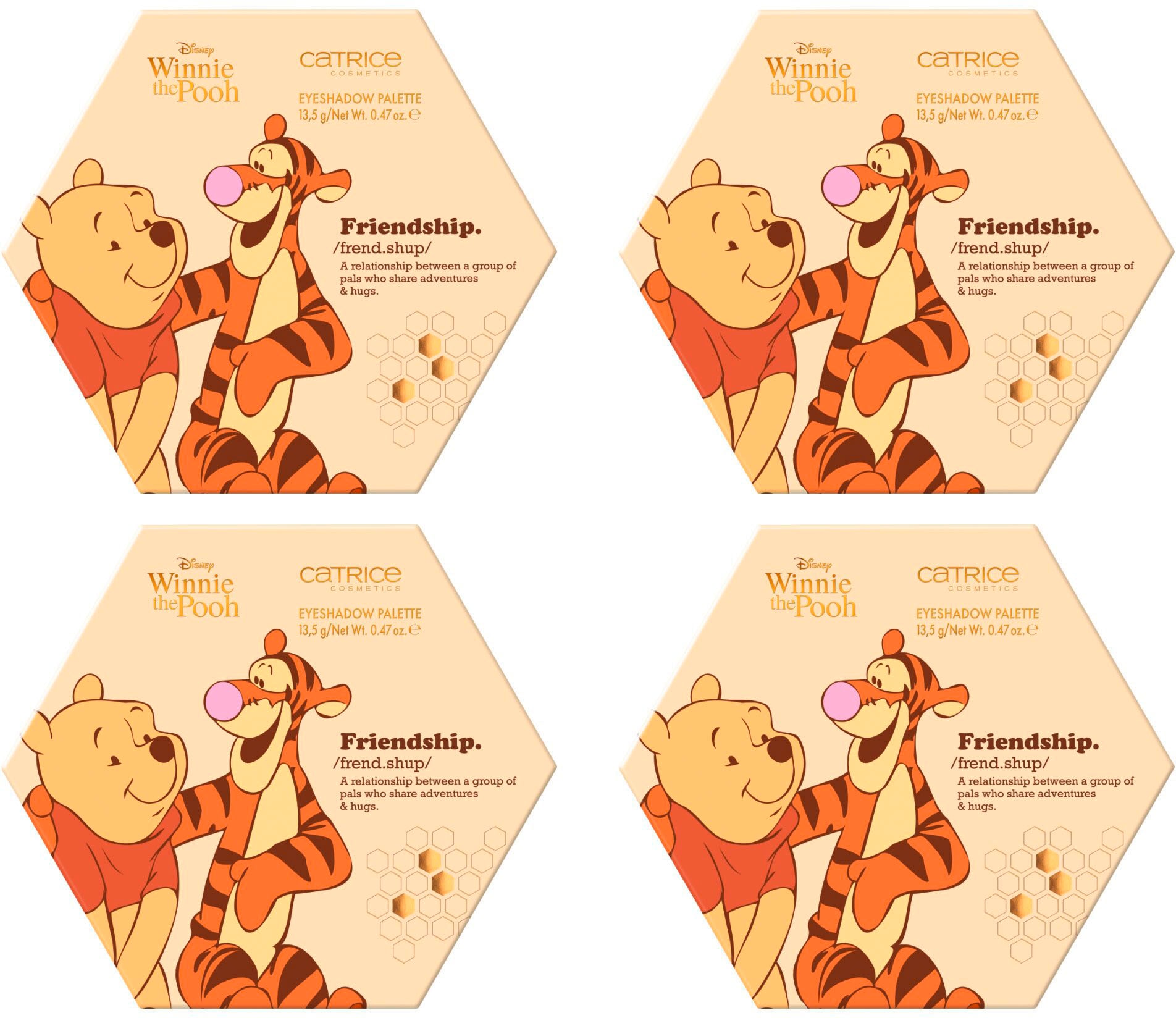 Catrice Lidschatten-Palette »Disney Winnie the Pooh Eyeshadow Palette«,  Augen-Make-Up mit 15 abgestimmten Shades, vegan kaufen | UNIVERSAL