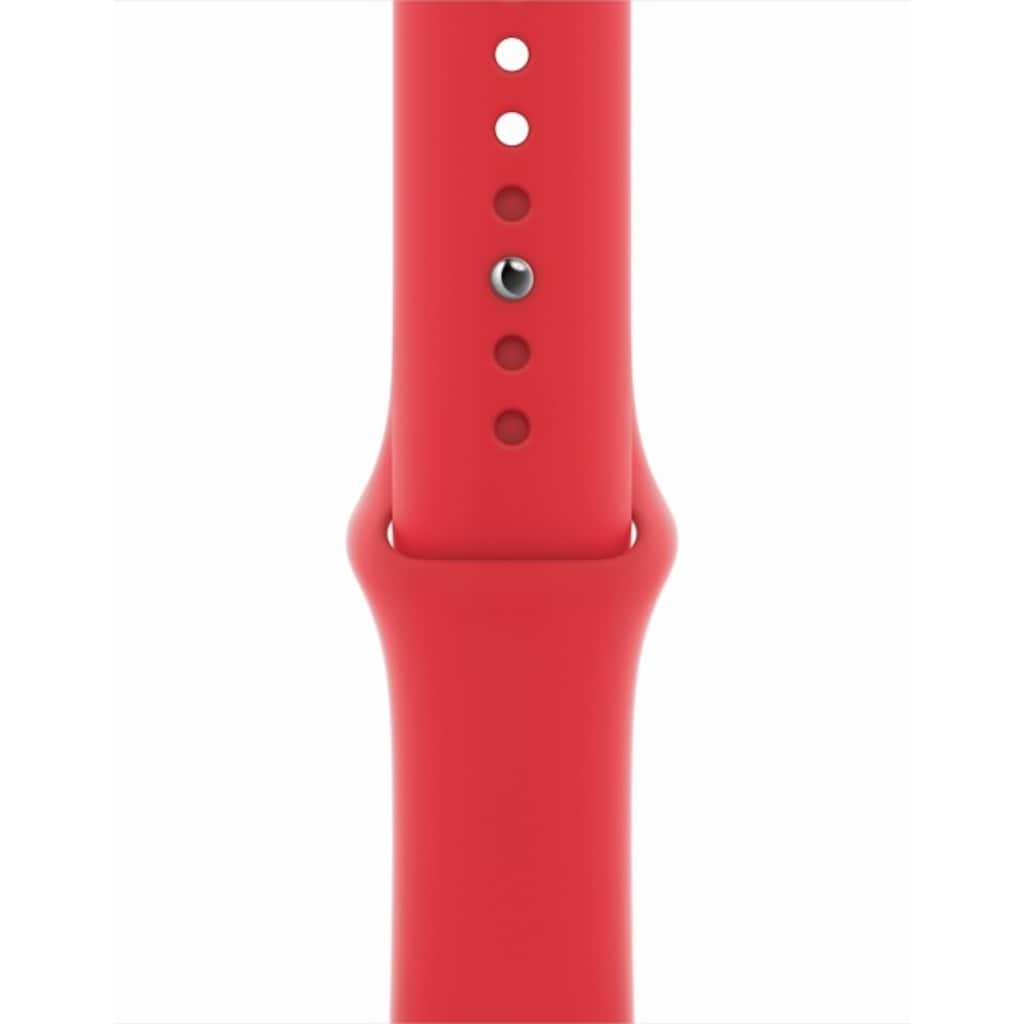 Apple Smartwatch »Series 6, GPS, Aluminium-Gehäuse, 44 mm mit Sportarmband«