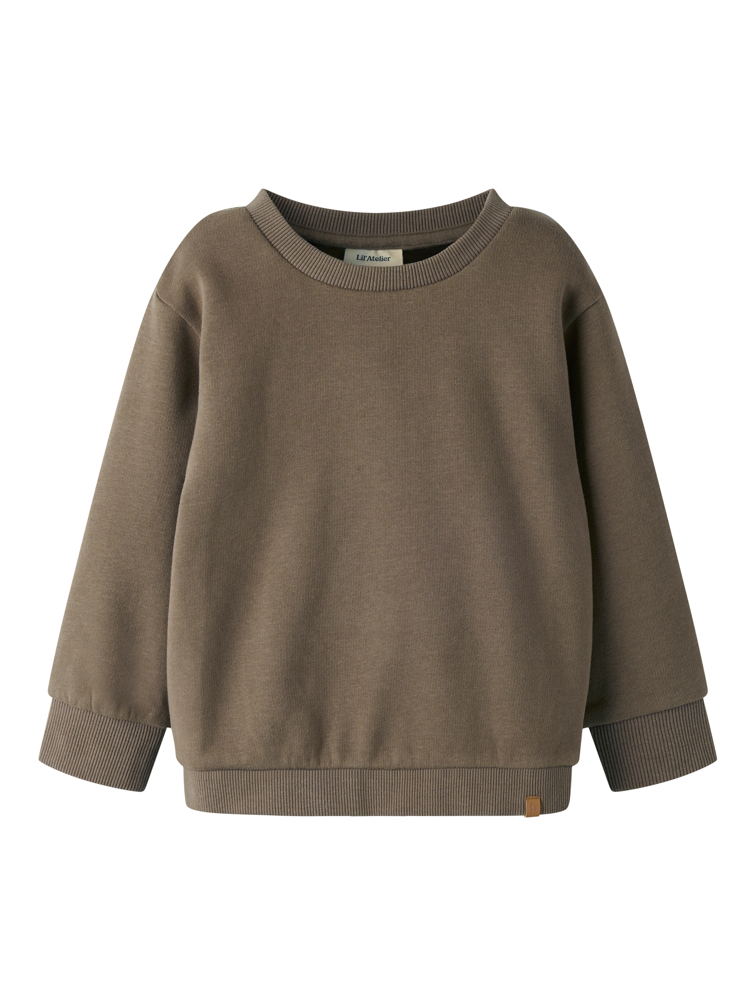 Lil' Atelier Sweatshirt »NMNILONDON LOOSE SWEAT BRU LIL NOOS«, Baumwollmischung
