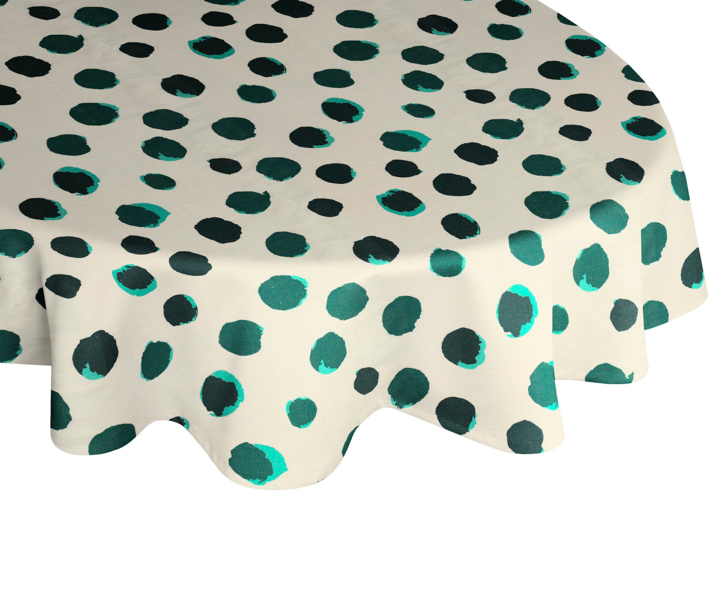 Adam Tischdecke "Dots" aus Leinen und Bio-Baumwolle