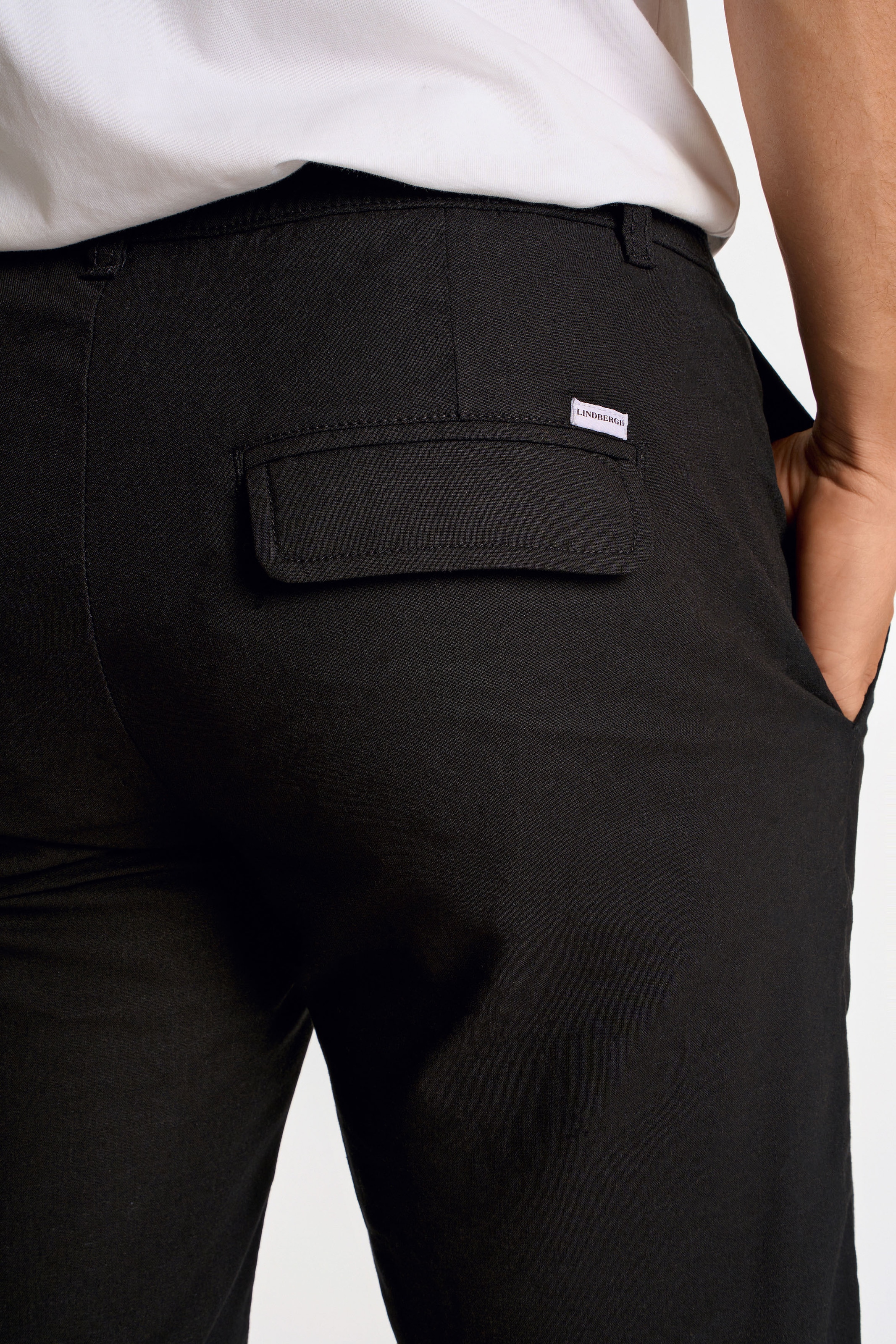LINDBERGH Chinoshorts, mit Leinen