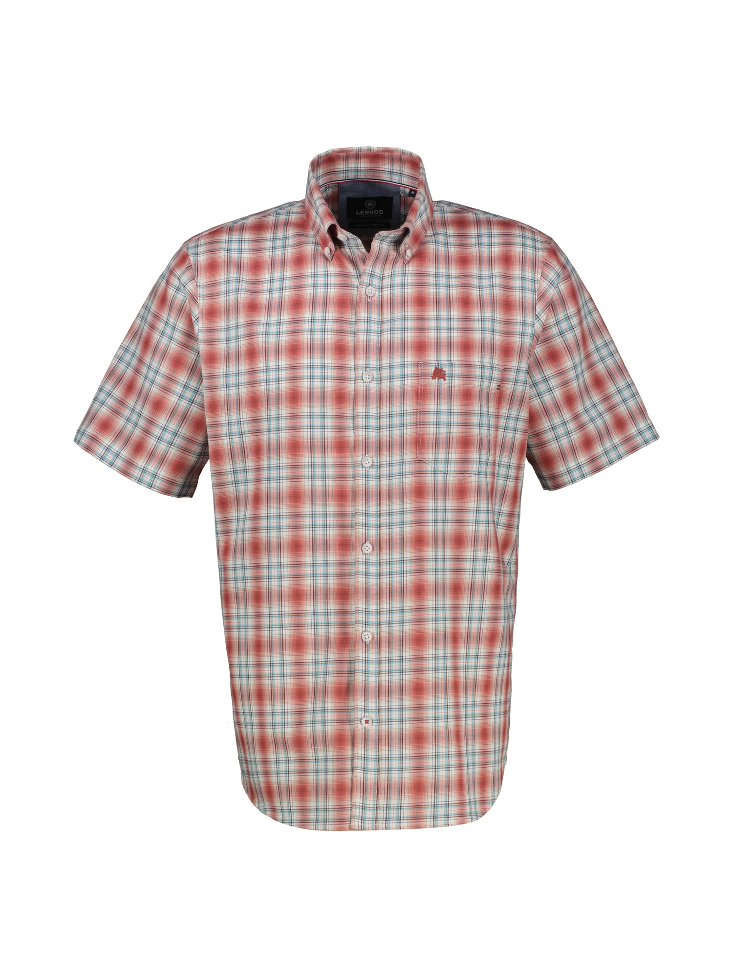 LERROS Kurzarmhemd »Kariertes Halbarmhemd für Herren«