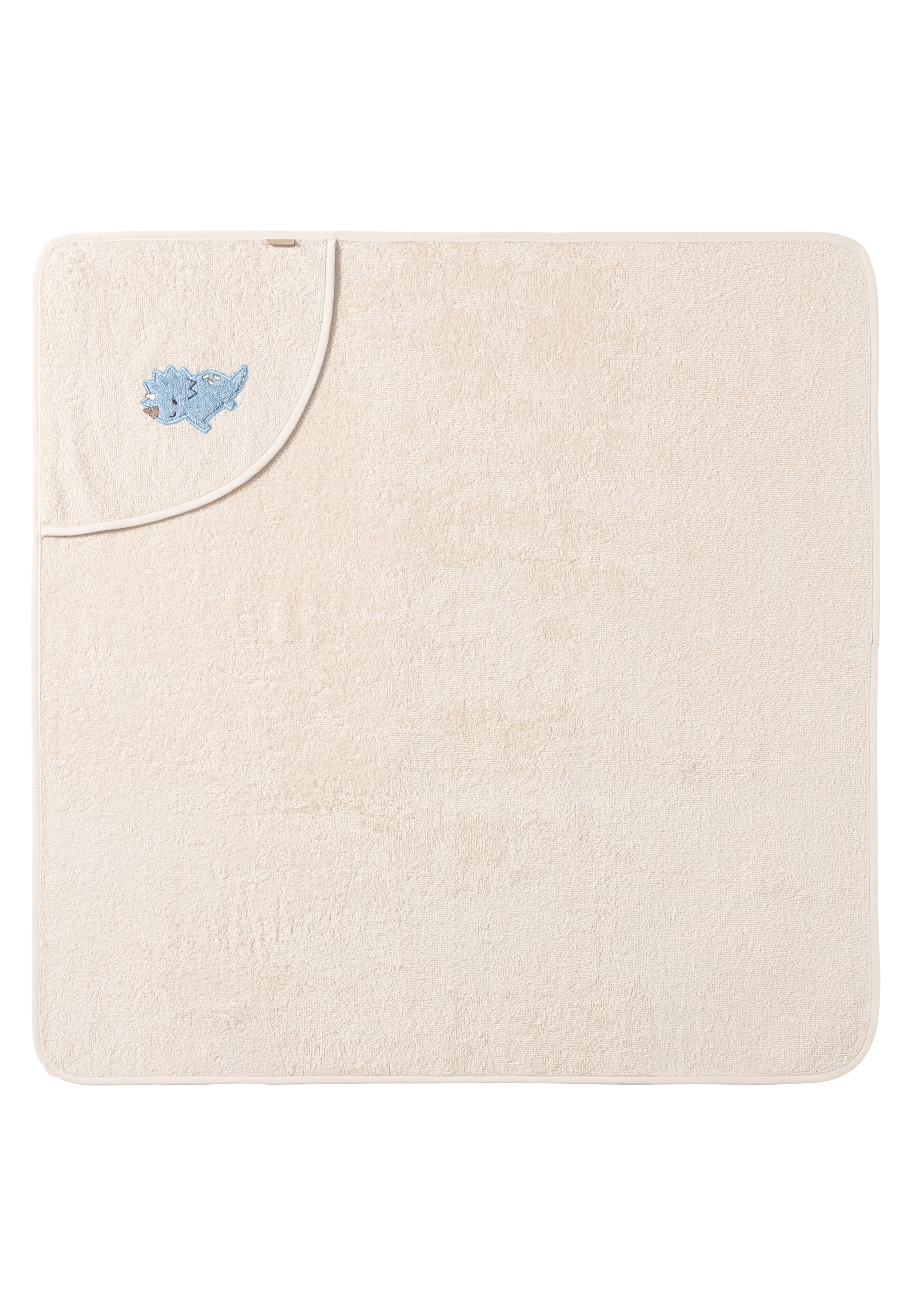 Sterntaler® Kapuzenhandtuch »Kapuzenbadetuch 80x80 cm DINO Rexi«, (1 St.)
