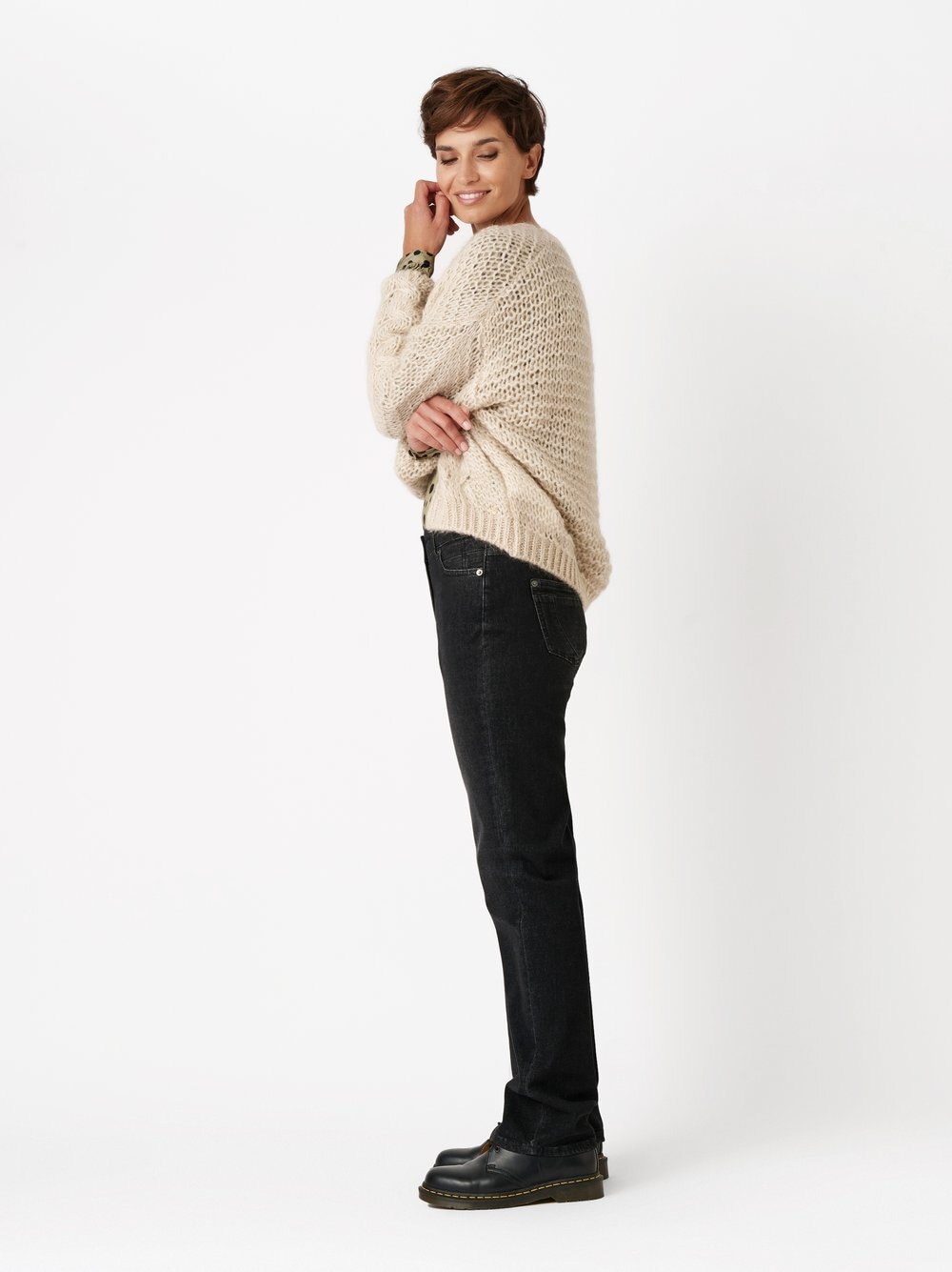 TONI Strickjacke »Halo« mit Mohair