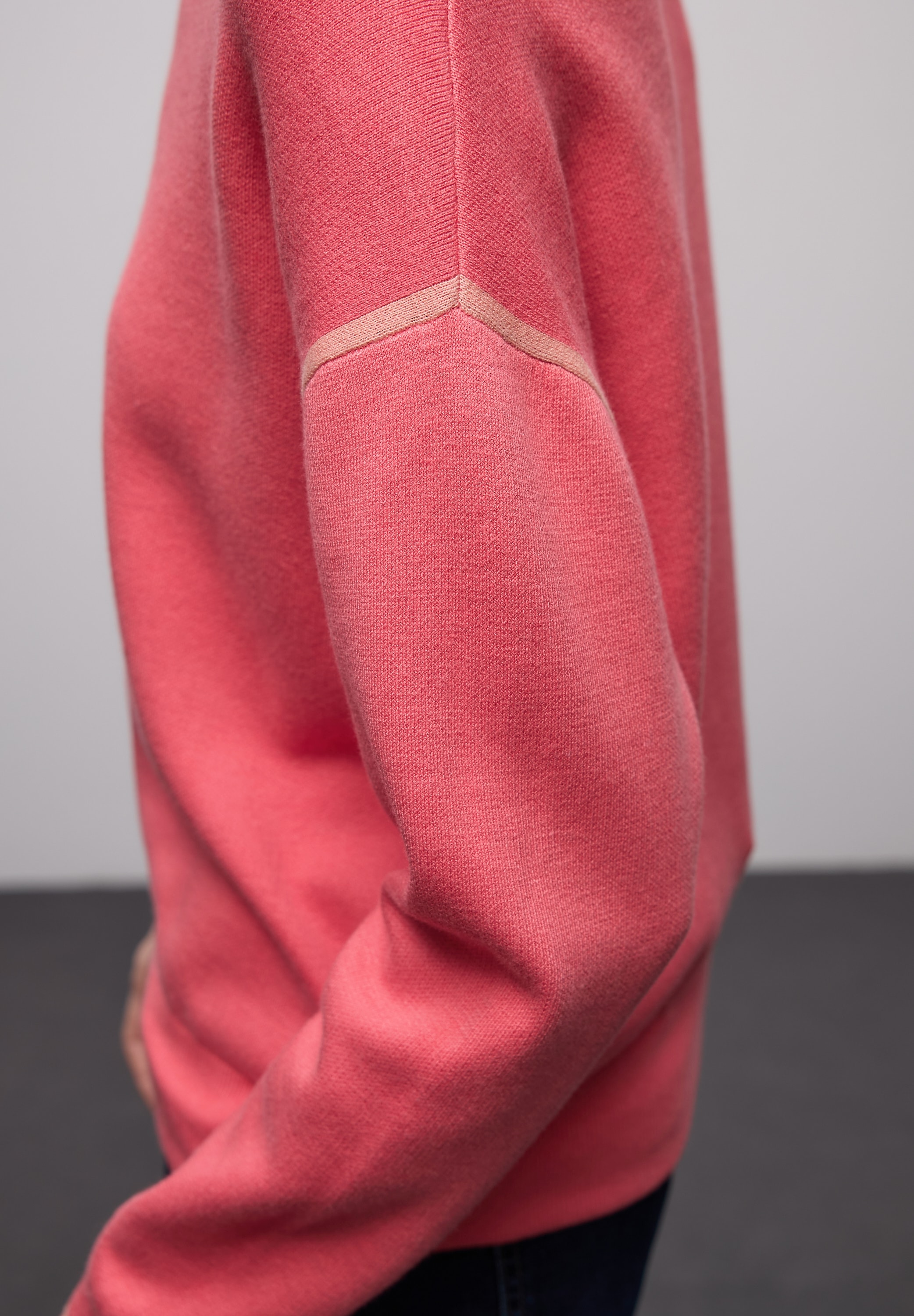 STREET ONE Strickpullover mit Kontrastdetails