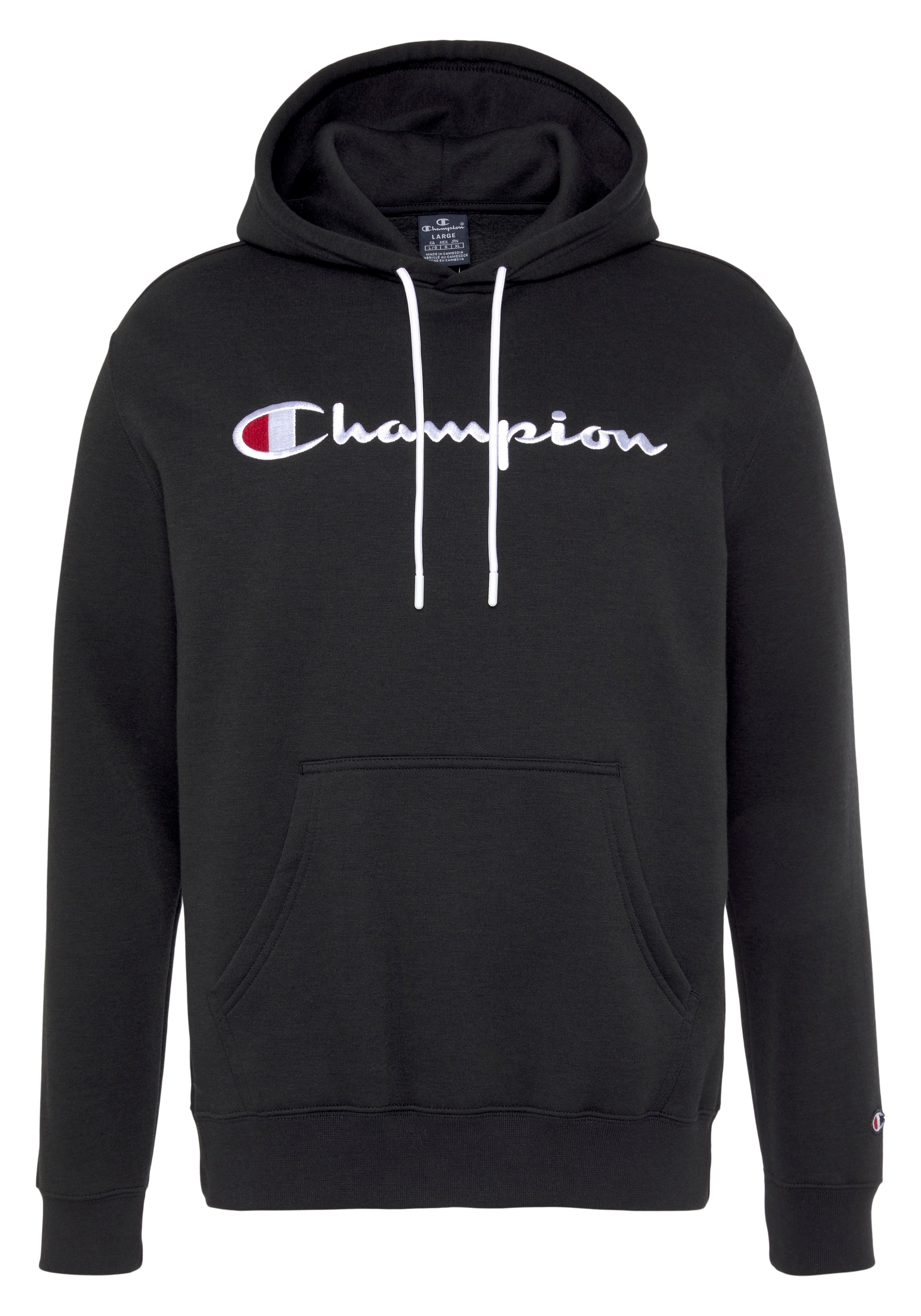 Champion Sweatshirt »Classic Hooded Sweatshirt large Log«