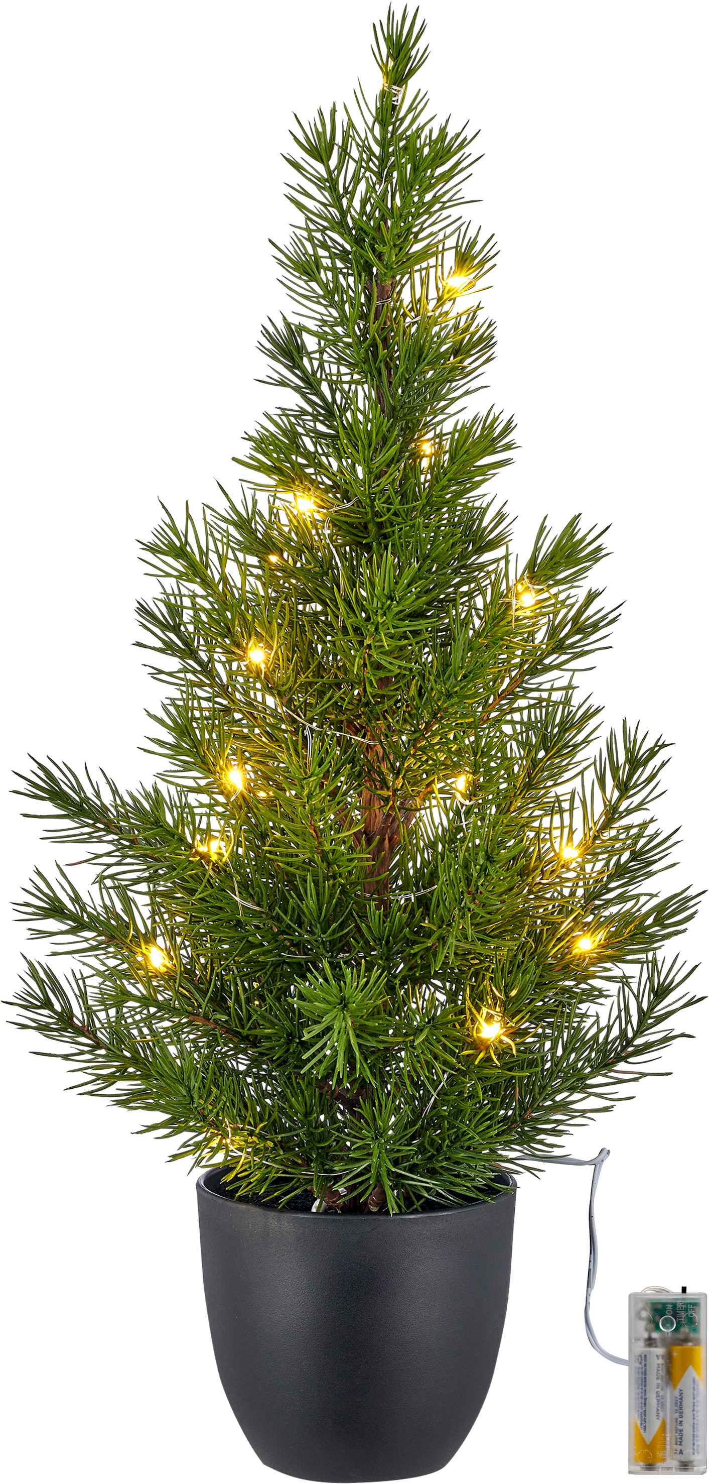 OTTO home Künstlicher Weihnachtsbaum »Tannenbäumchen« mit LED-Beleuchtung