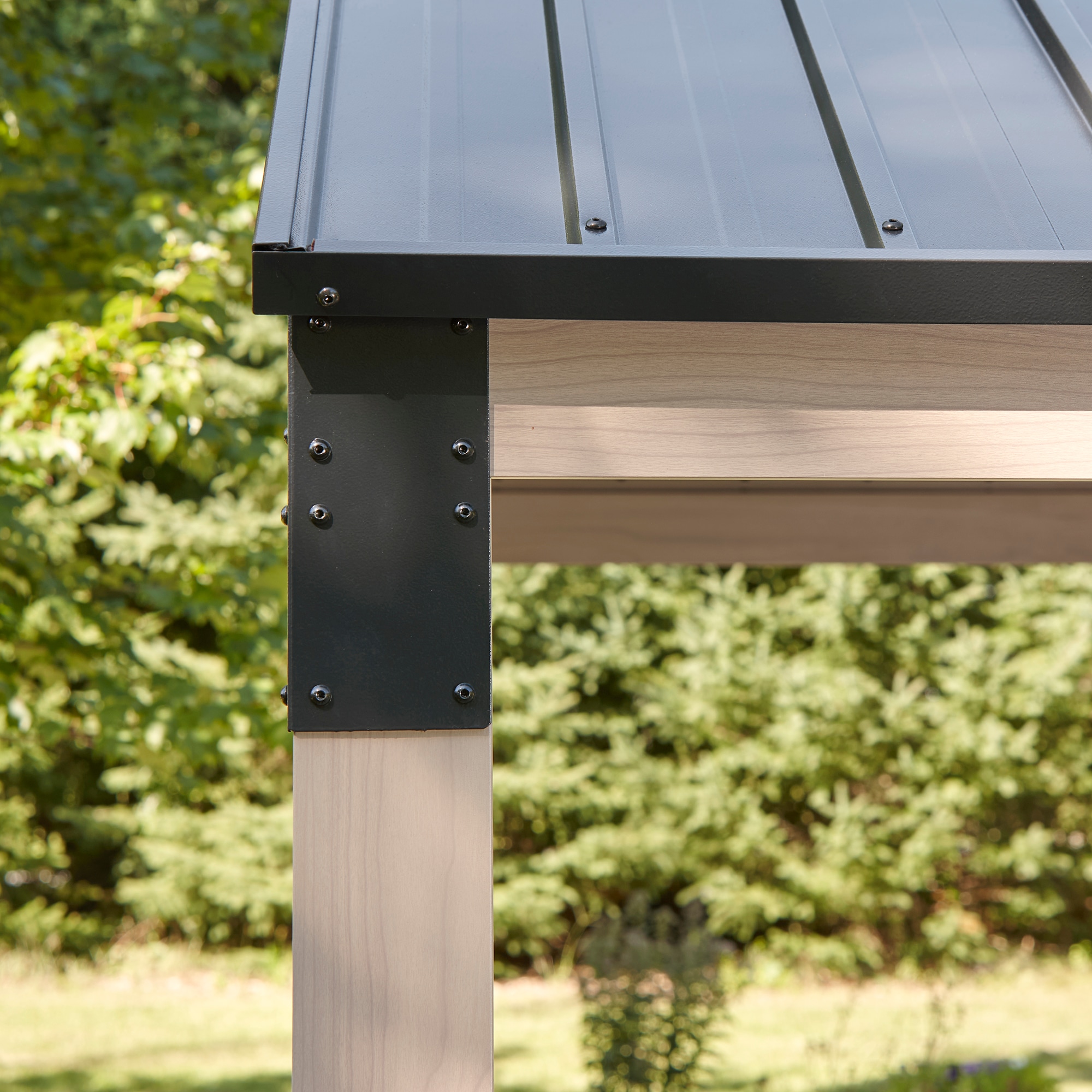 Sojag Pavillon »Lito 1012 Natur« Massive Konstruktion aus Aluminium