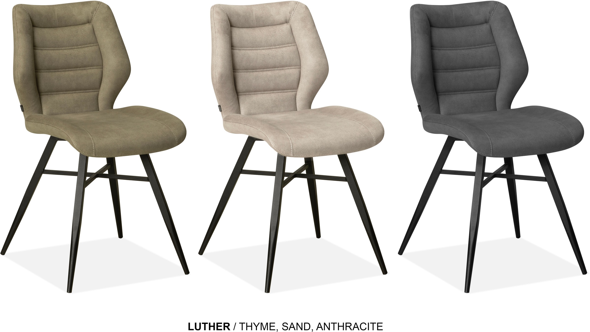 OMG Design Esszimmerstuhl »Luther« (Set) 2 Stk.Schalenstuhl, bequem gepolstert, Esszimmerstuhl