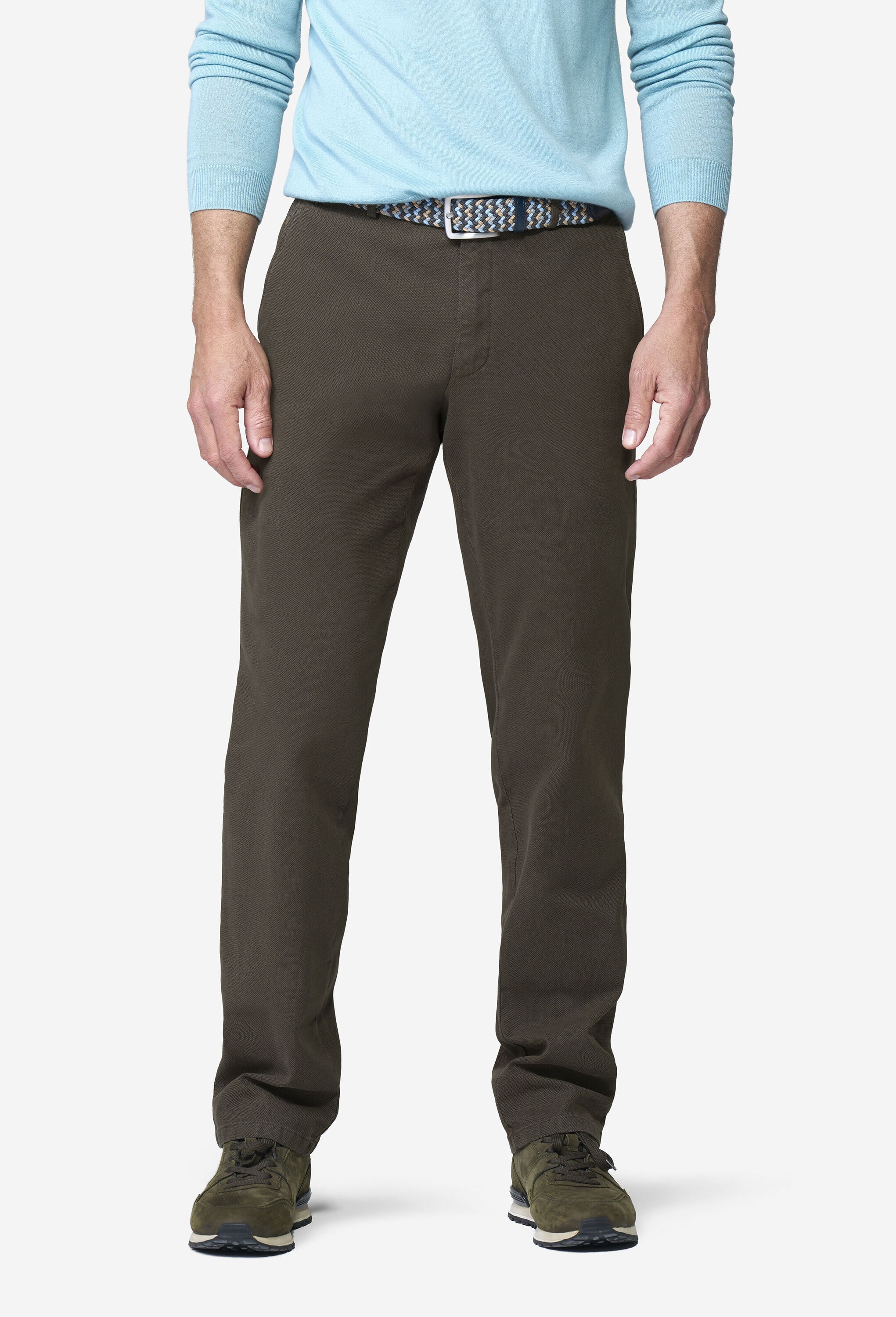 MEYER Chinohose »Roma 2-5628«  raffiniert eingearbeitete Micro Structure
