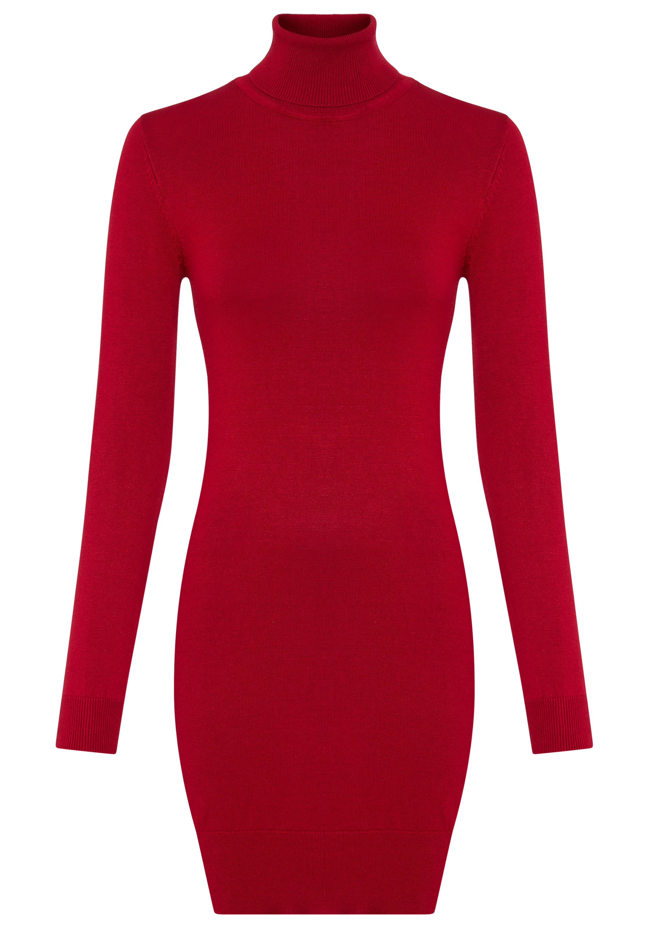 AJC Strickkleid mit Rollkragen aus Viskosemischung