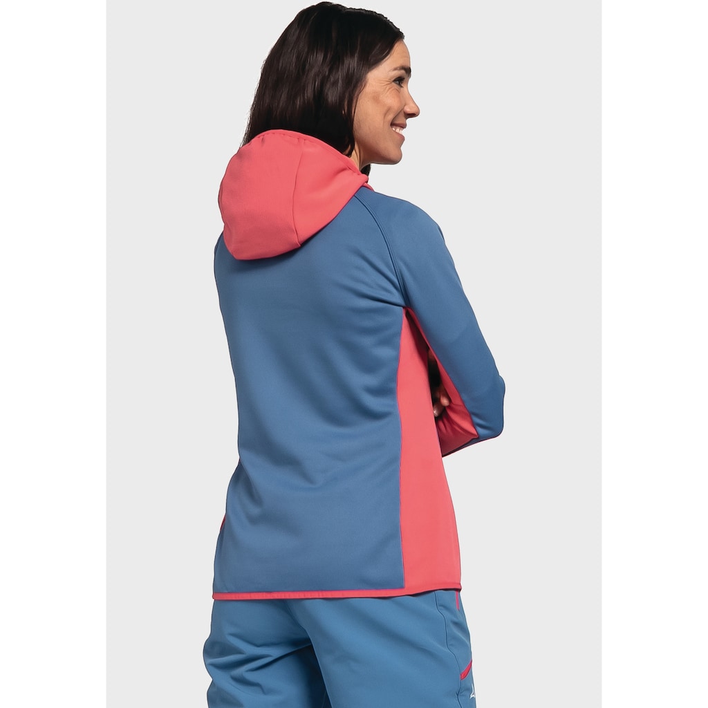 Schöffel Fleecejacke »Fleece Hoody Lodron L«, mit Kapuze