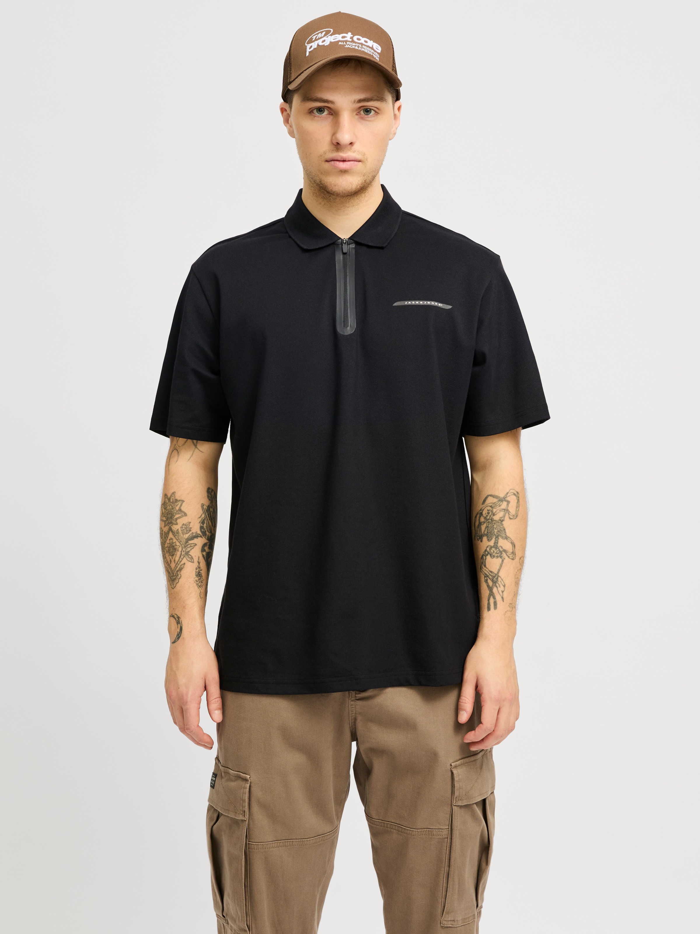 Jack & Jones Poloshirt »JCOFUSION PIQUE POLO SS SN«