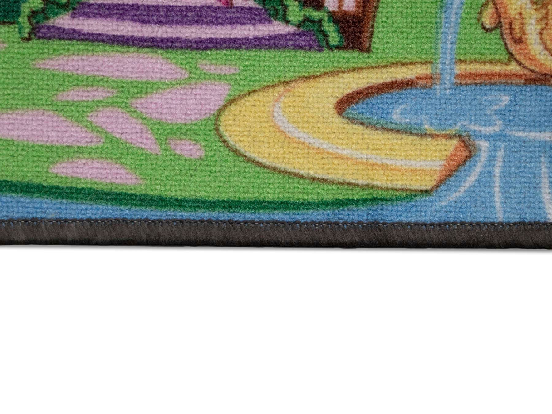 Primaflor-Ideen in Textil Kinderteppich »Spielteppich CANDY TOWN«, rechteckig, 6,5 mm Höhe, Kurzflor, Straßen-Spiel-Teppich, Kinderzimmer