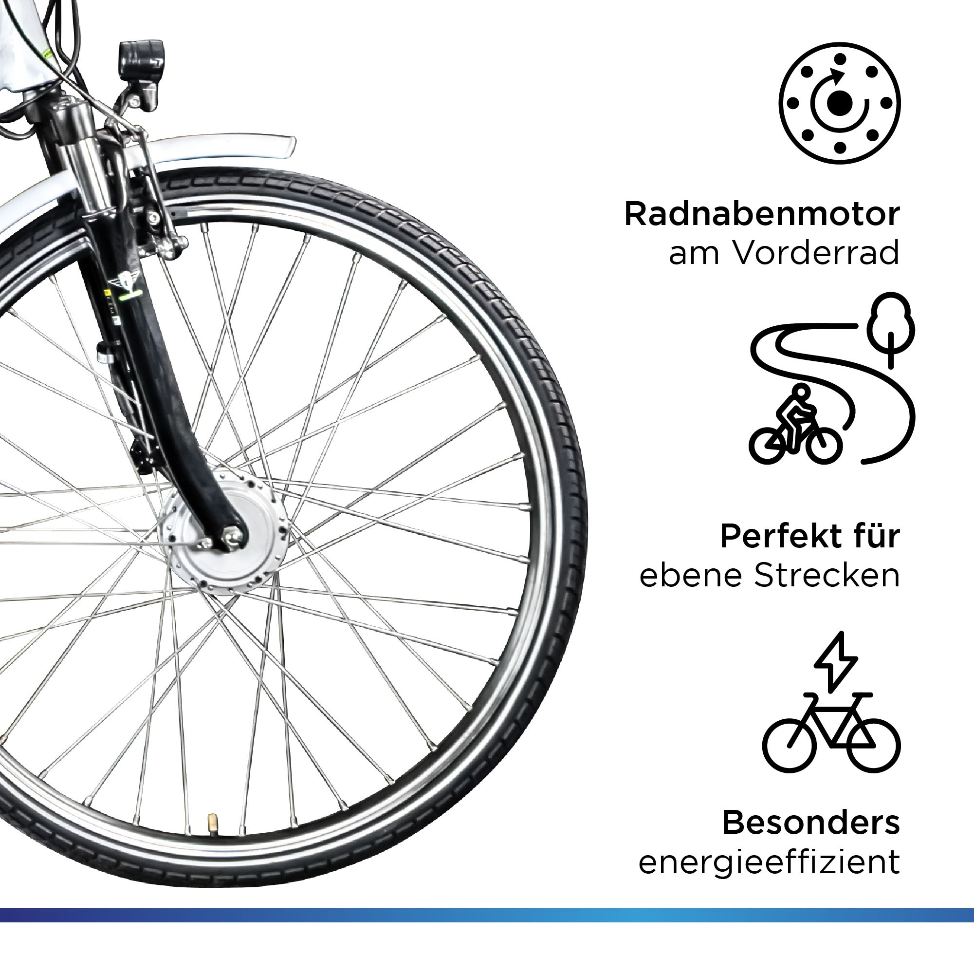 Zündapp E-Bike »Z517«, 7 Gang, Shimano, Frontmotor 250 W, (mit großem Frontkorb), Pedelec, Elektrofahrrad für Damen u. Herren