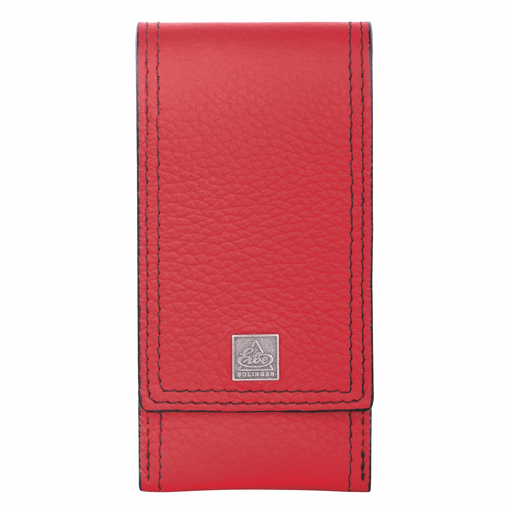 ERBE Maniküre-Etui »Colorado«, (Set, 3 tlg.), Echtleder, Kontrastnähte, Druckknopfverschluss, rostfreie Instrumente