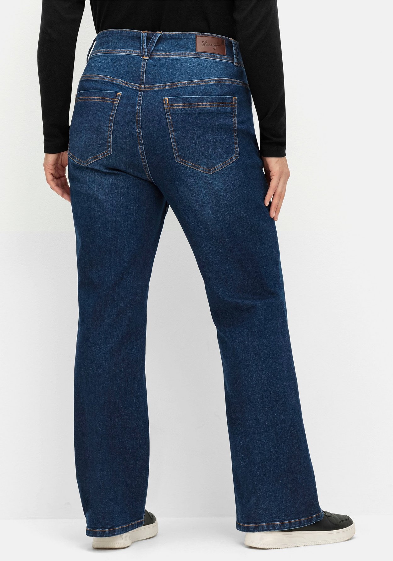 Sheego Bootcut-Jeans »Bootcut-Jeans im Curvy-Schnitt MANUELA«