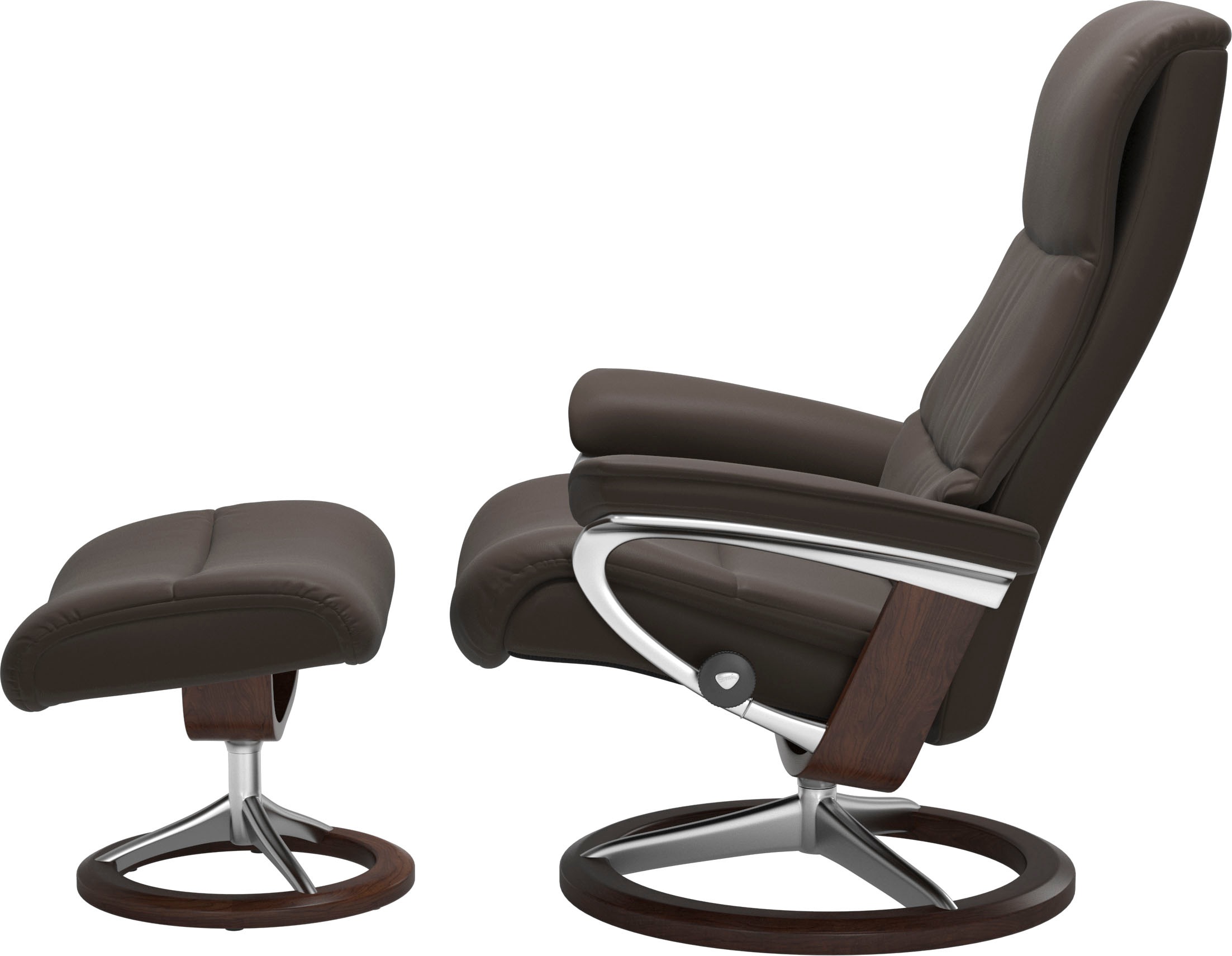 Stressless® Relaxsessel »View«, mit Signature Base, Größe S,Gestell Braun