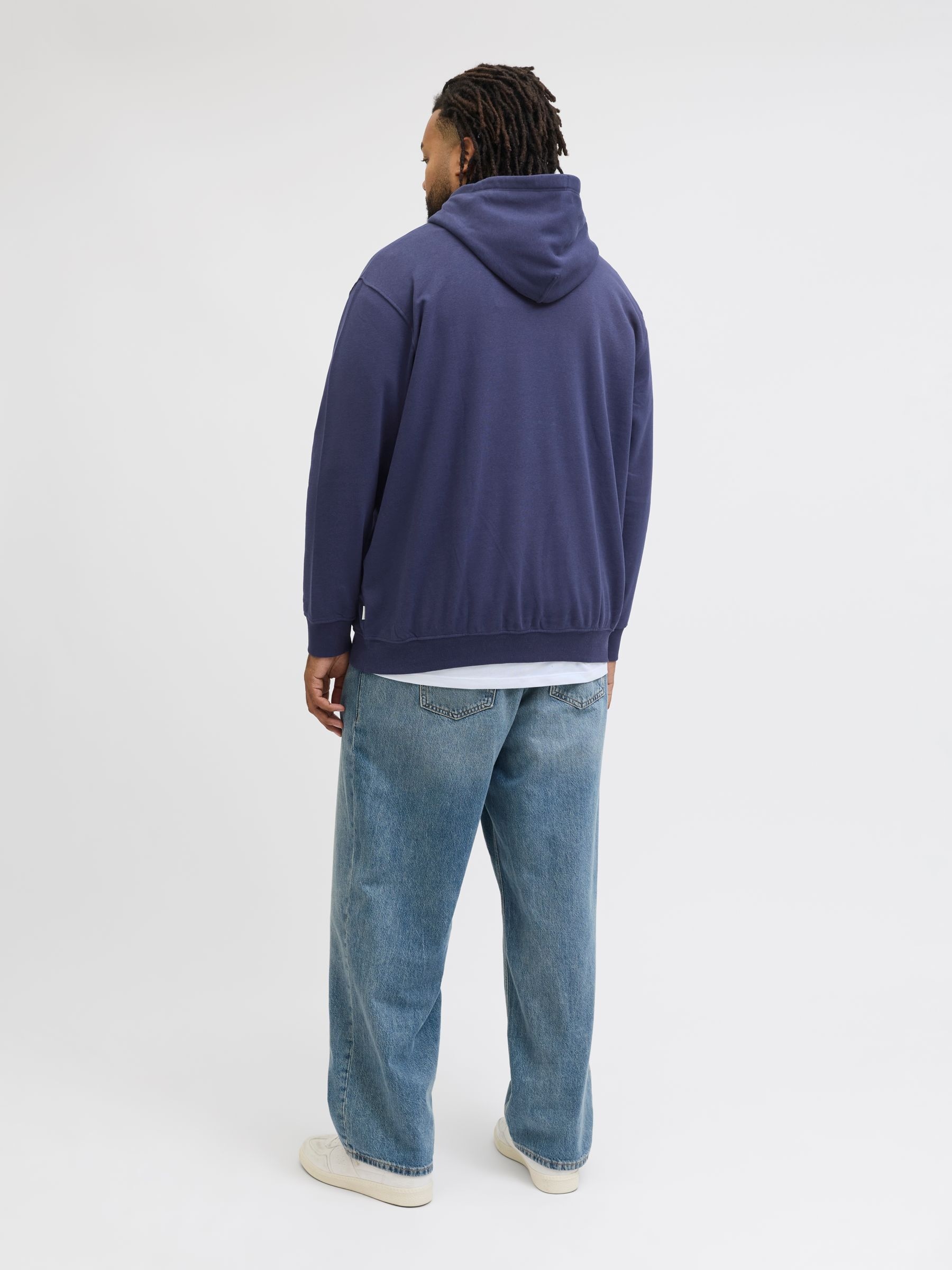 Jack & Jones PlusSize Kapuzensweatshirt »JORINWOOD BLOCK BRANDING SWEAT HOO PLS«
