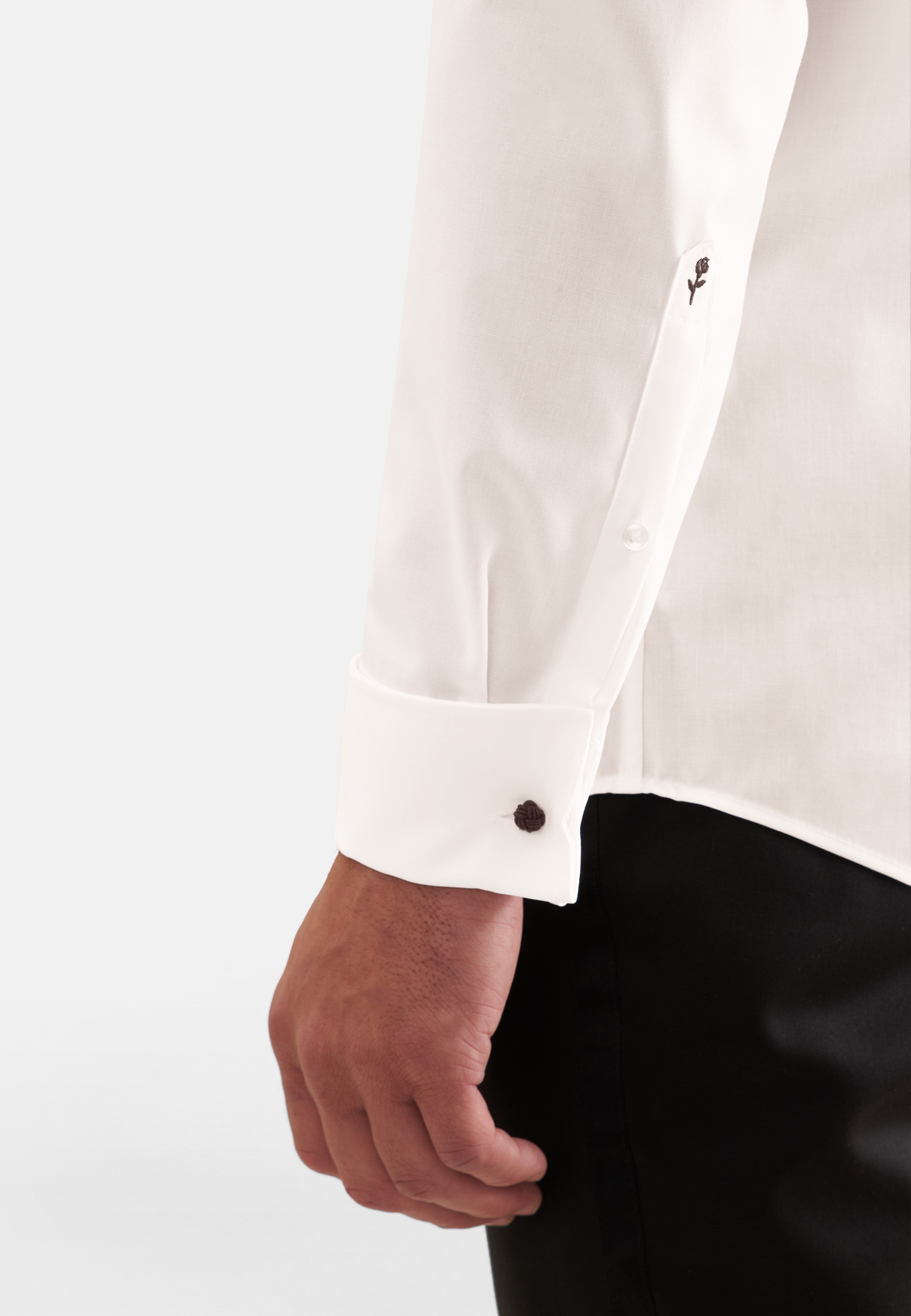 seidensticker Businesshemd »Schwarze Rose« Regular 1/1 Kentkragen Uni